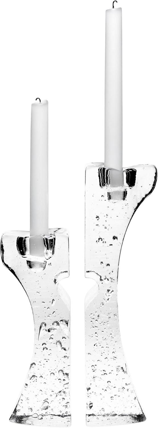 Kosta Boda Connect 8.625'' H Glass Tabletop Candlestick