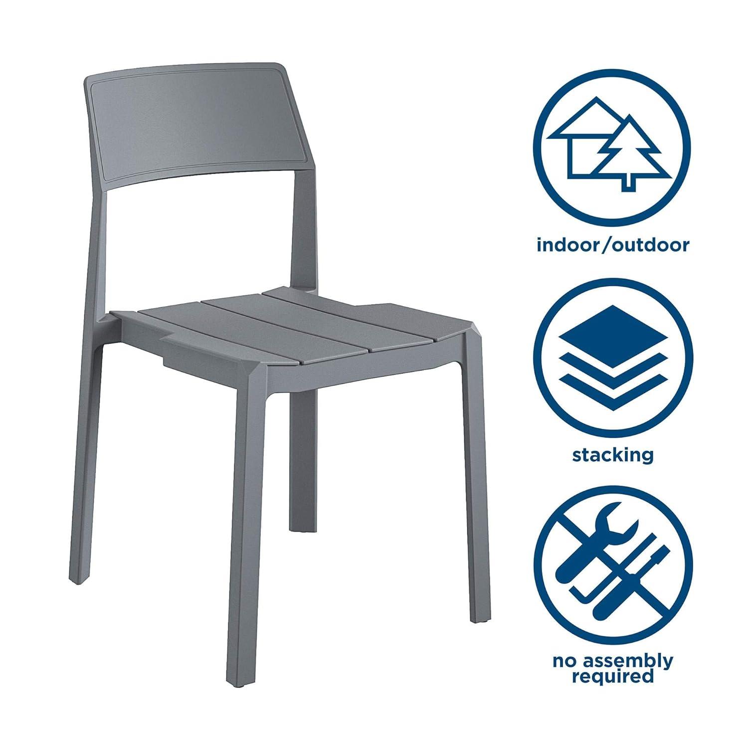 Chandler Outdoor Stacking Dining Side Chair