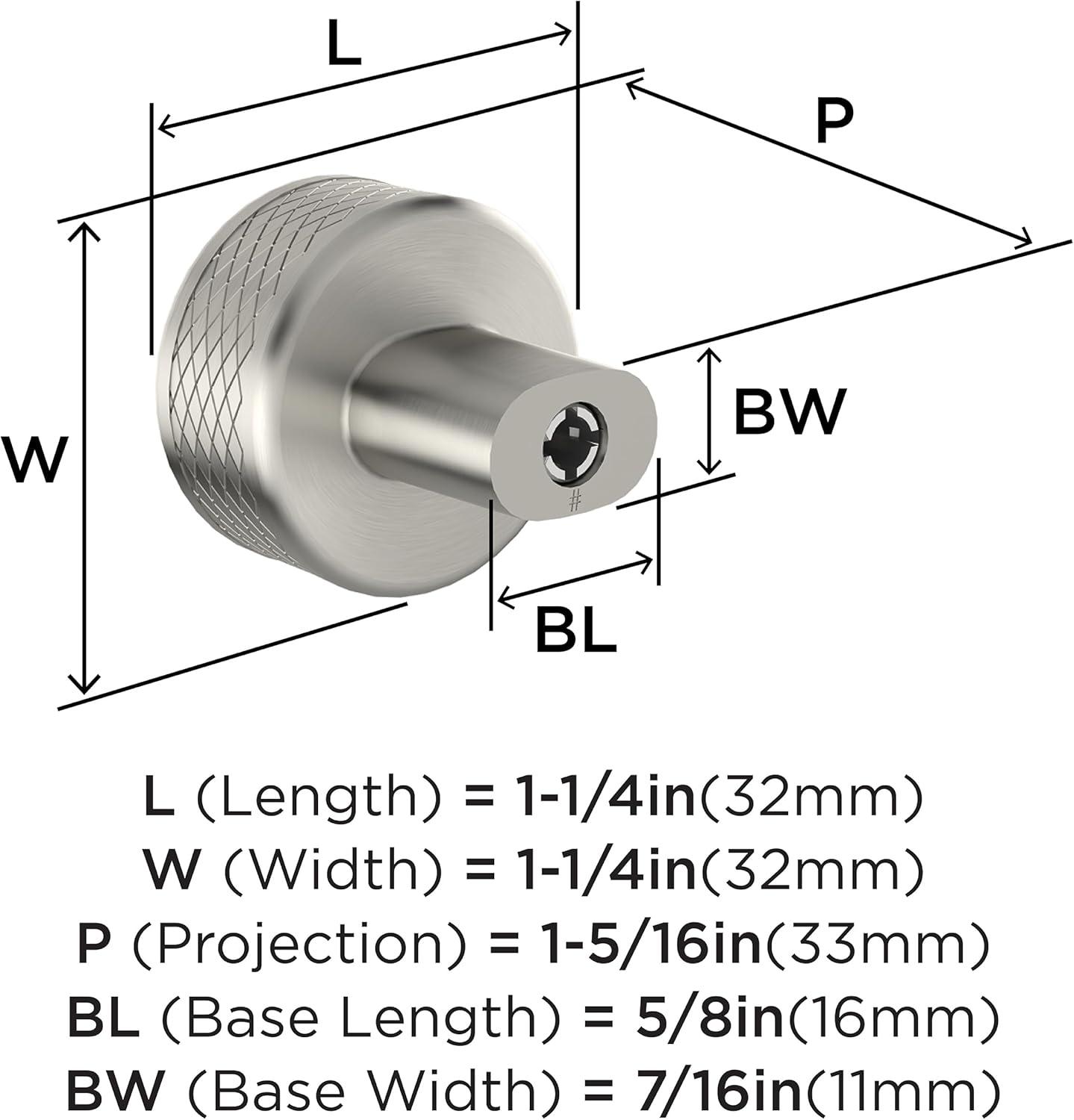 Amerock Bronx Cabinet or Furniture Knob