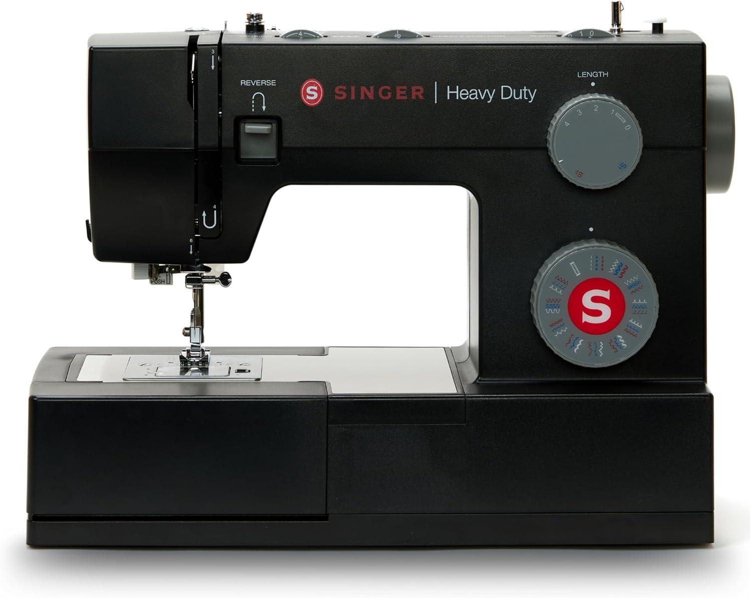 Singer Heavy Duty Black Sewing Machine with Accessory Kit