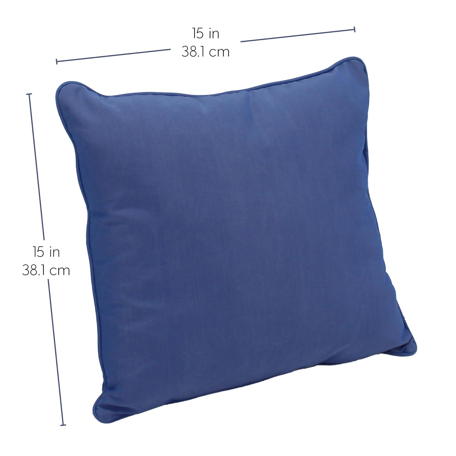 Element Synthetic Throw Square Indoor/Outdoor Pillow Cover & Insert (Set of 2)