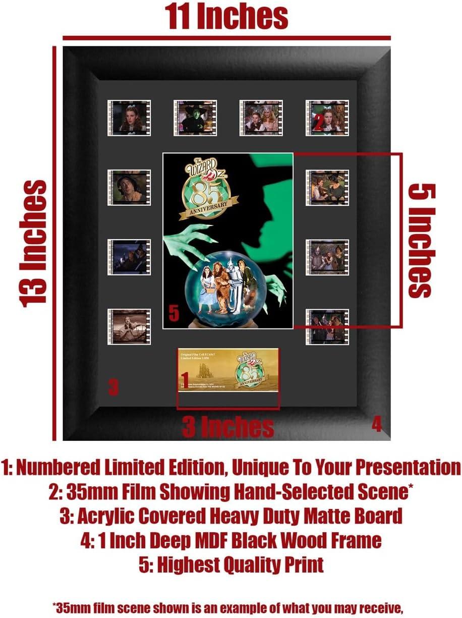 The Wizard of Oz 85th Anniversary Black MDF Framed Montage