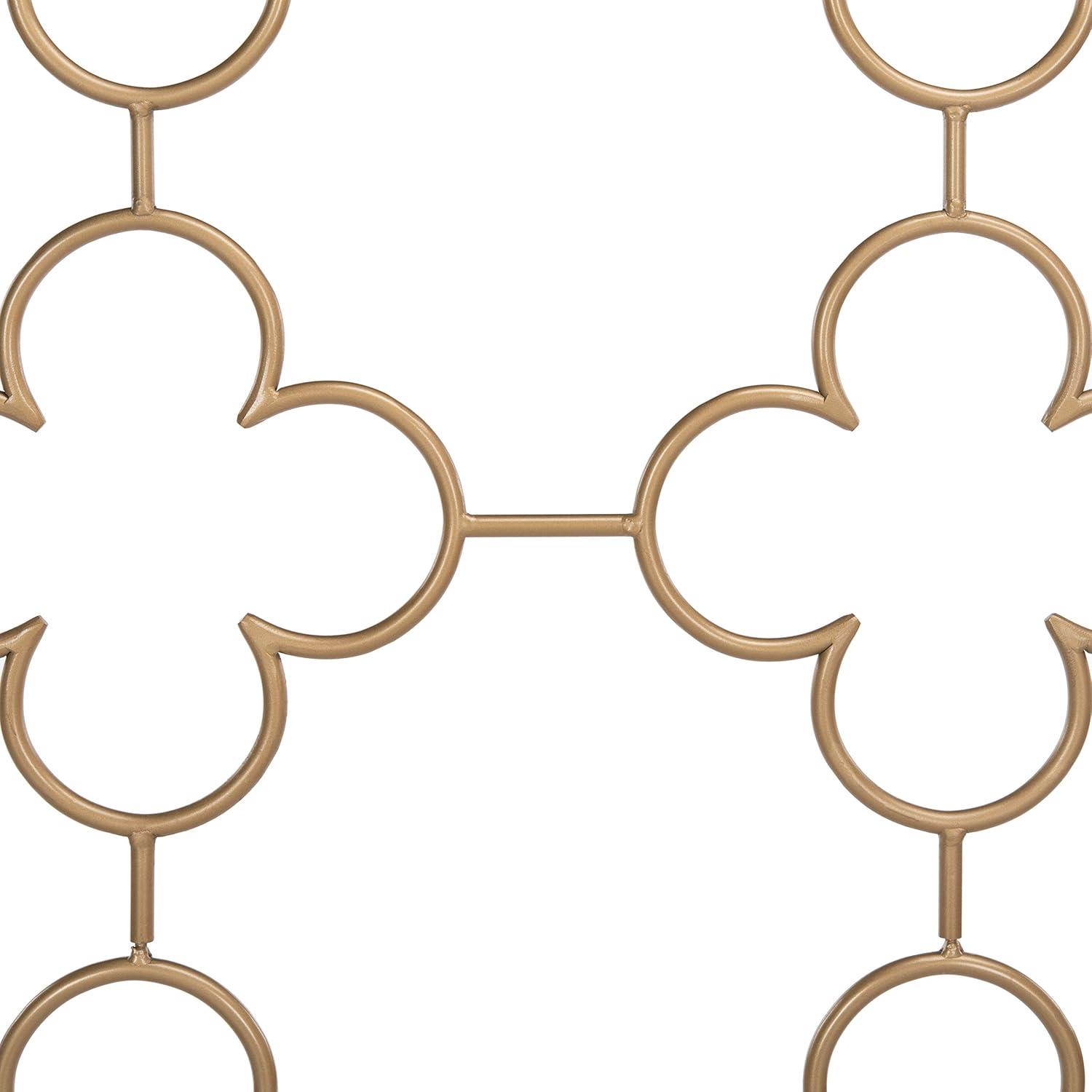 Safavieh Morris Geometric Glam Lattice Metal Headboard