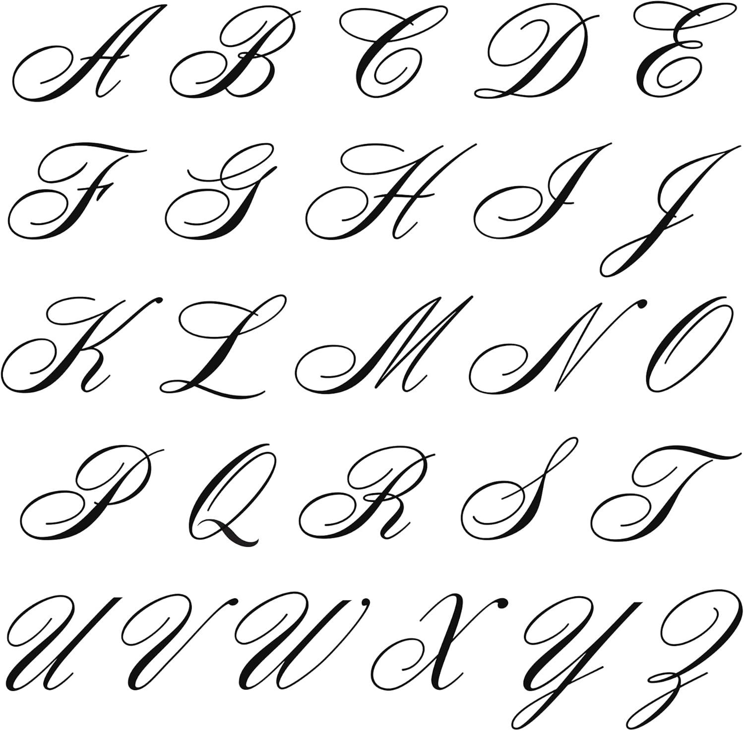 RiverRidge Home RiverRidge Rose Flatware 46-Piece Monogrammed Stainless Steel Silverware Set for 8