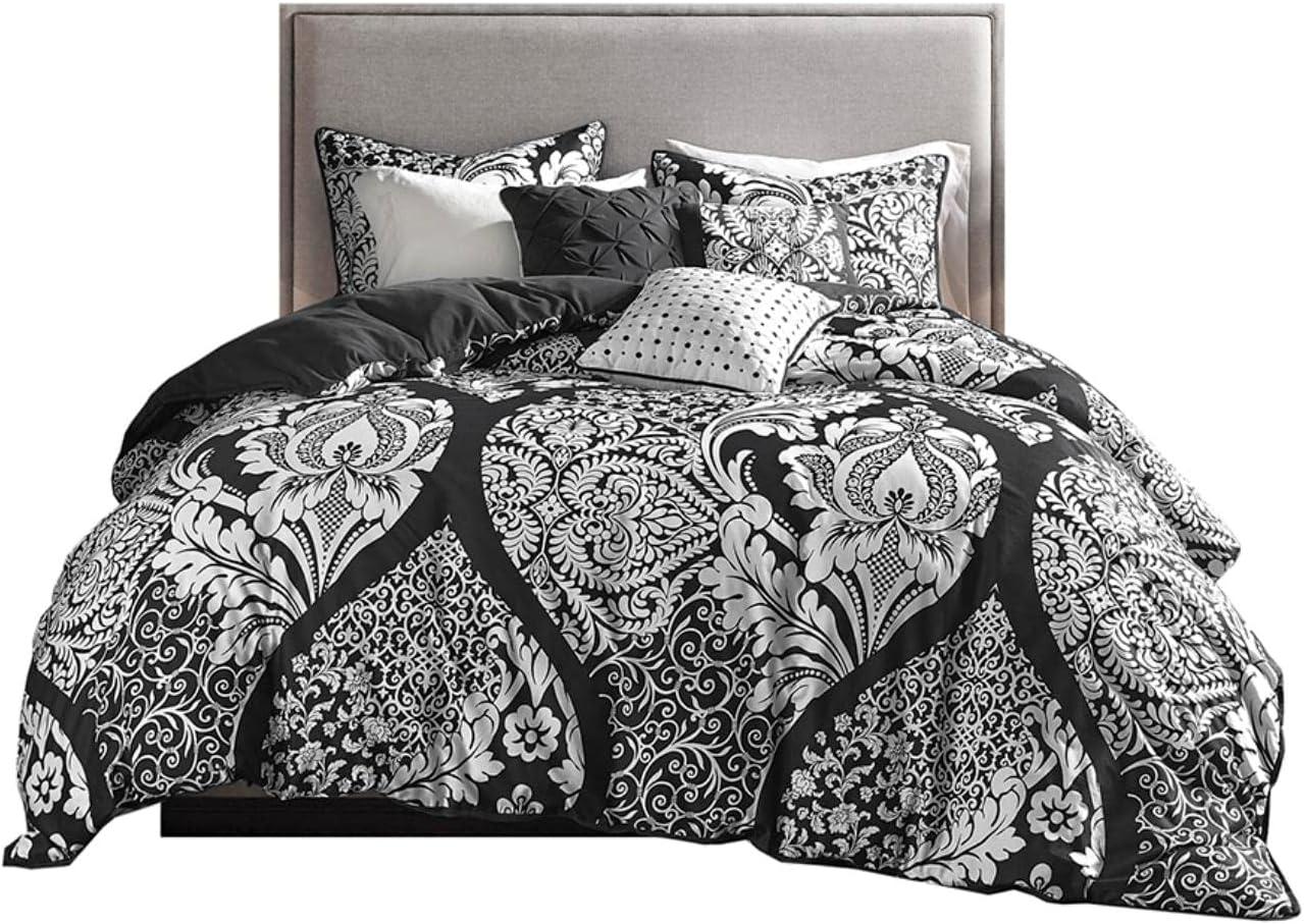 Vienna 6 Piece Cotton Sateen Duvet Cover Set