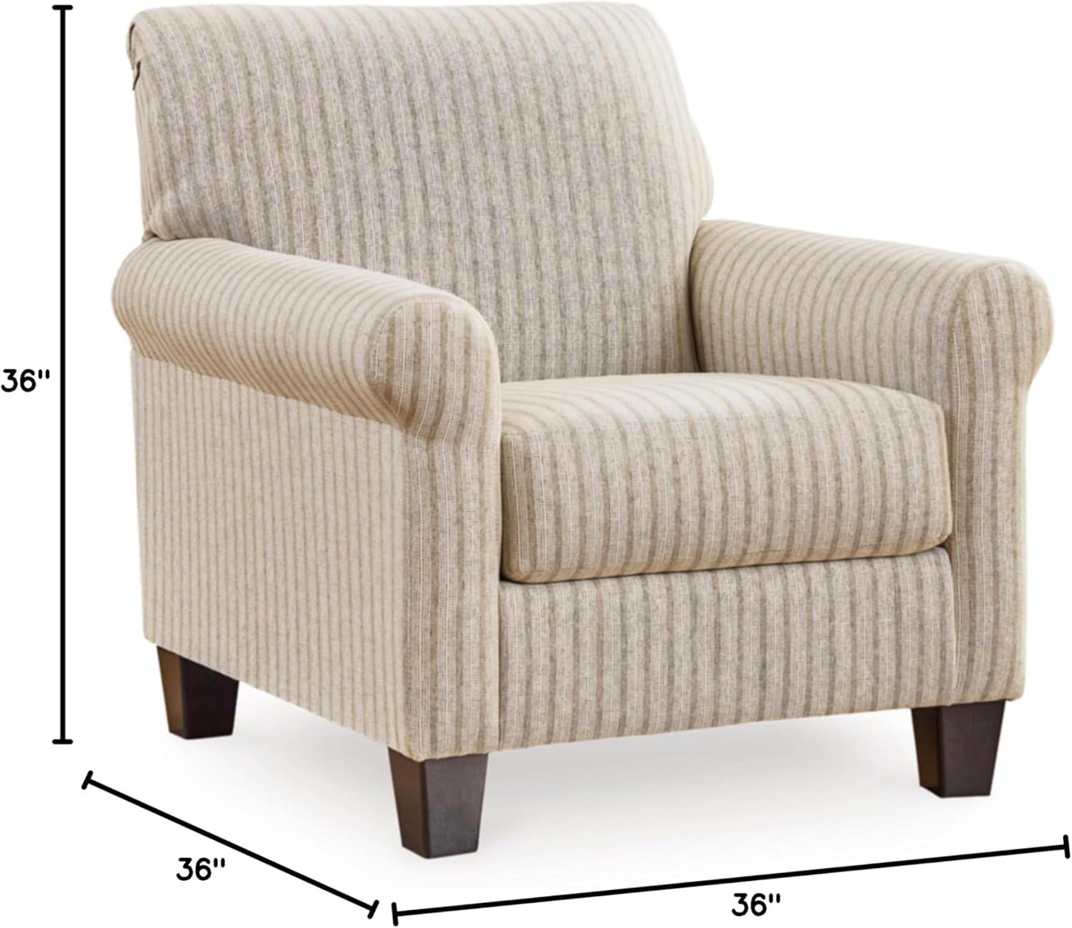 36 inches W Polyester Armchair