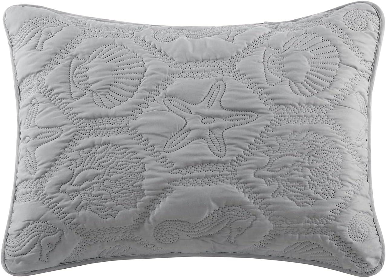 VCNY Shore 3-Piece Embossed Quilt Set