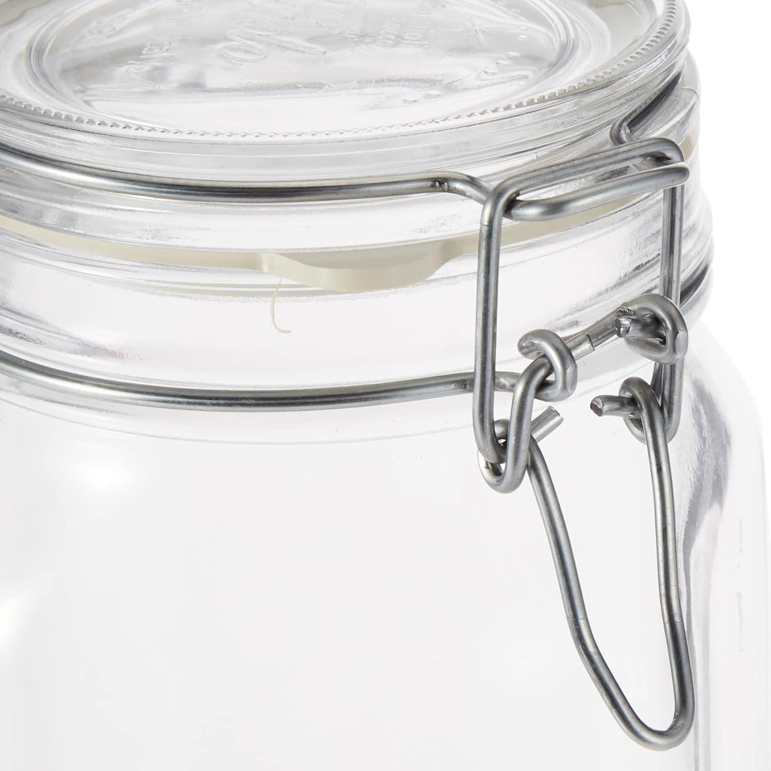 Bormioli Rocco Fido 33.75oz Glass Canning Jar