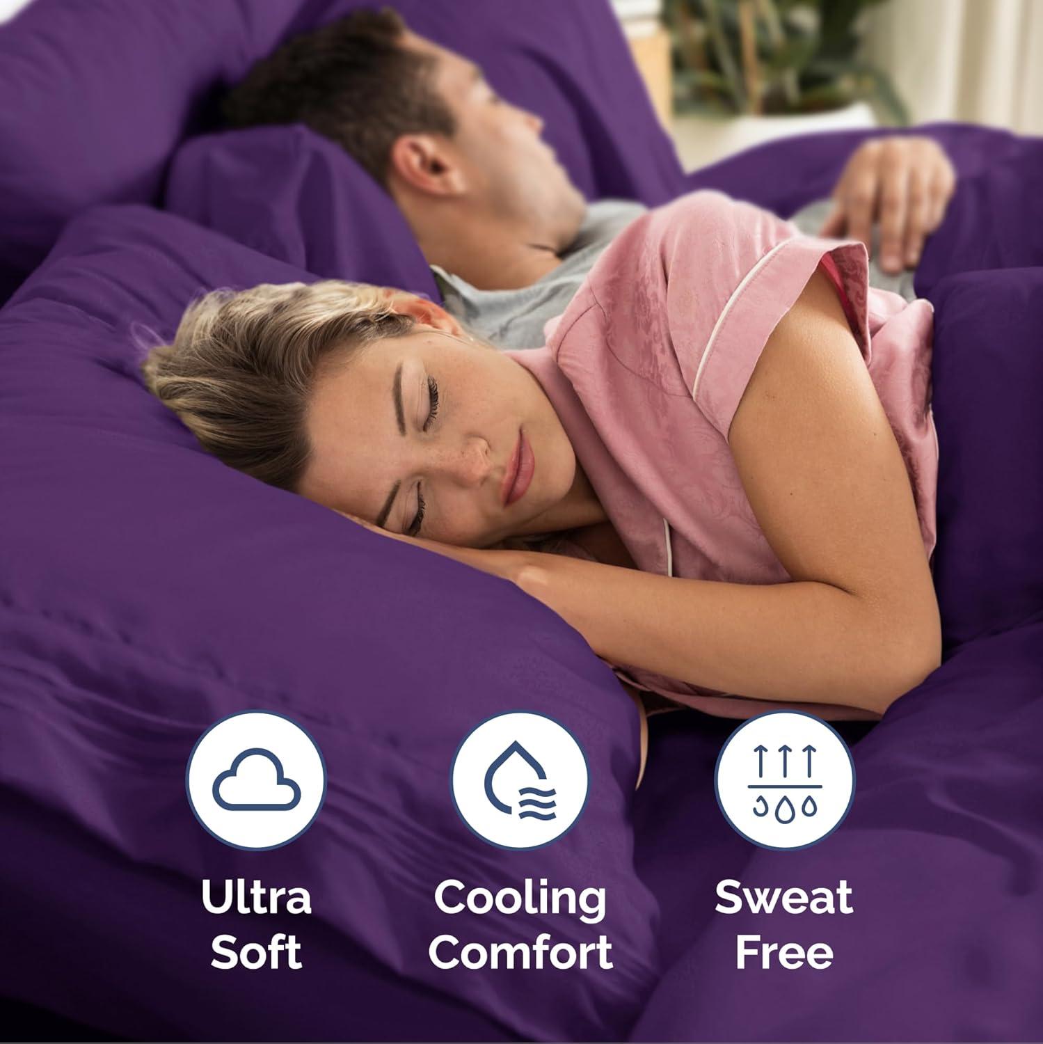CGK Linens 6 Piece Extra Deep Pocket Ultra Soft & Cooling Sheet Set