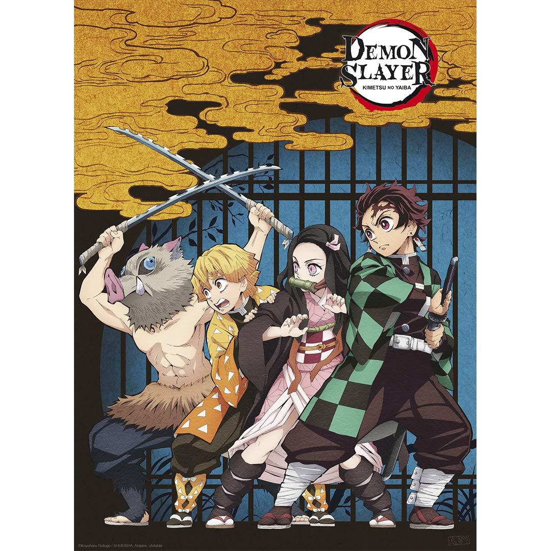 ABYstyle Officially Licensed Demon Slayer Kimetsu No Yaiba Unframed Mini Poster 15"x20.5" Anime Manga Wall Art Room Decor