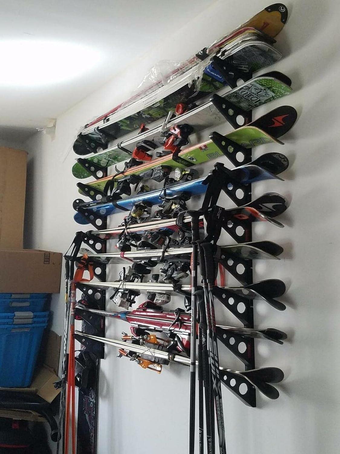 StoreYourBoard Trifecta Ski Storage Rack | 3 Levels