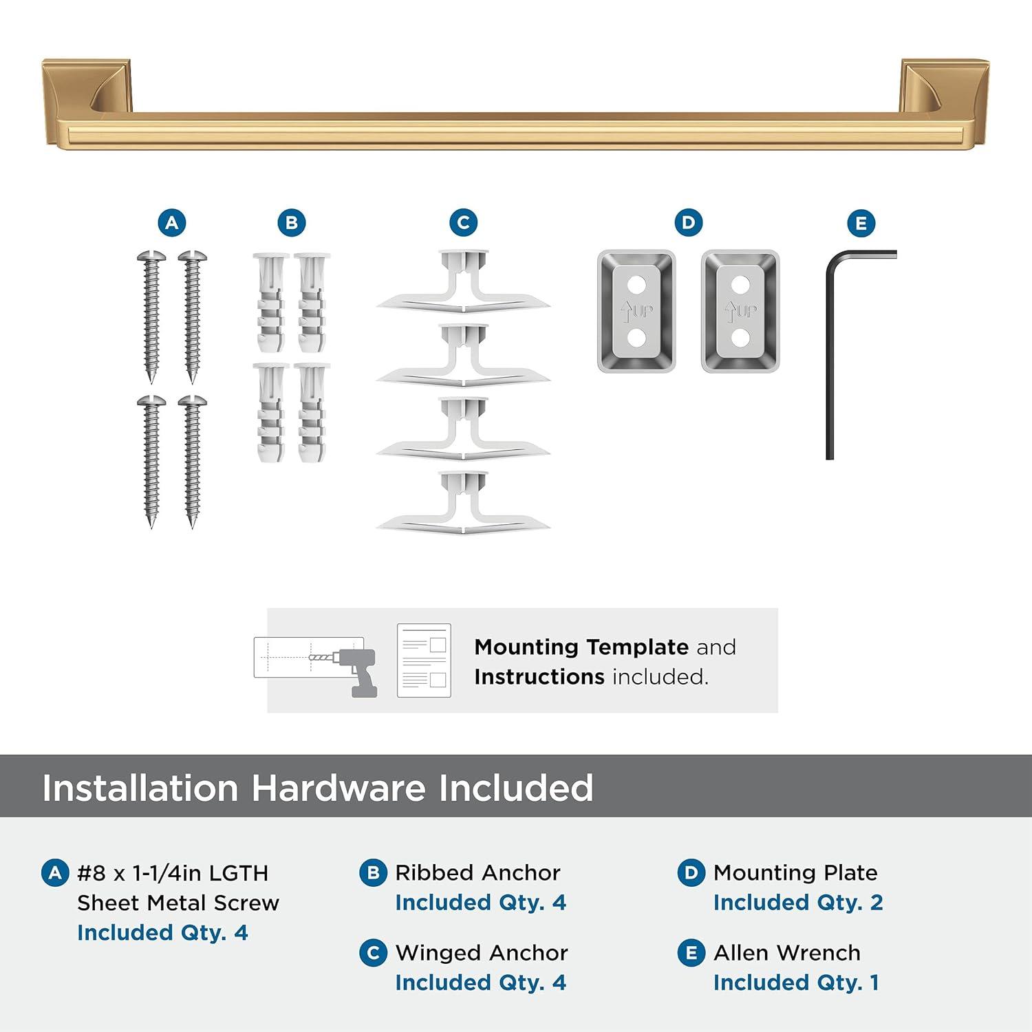 Mulholland 19.81" Wall Mounted Towel Bar