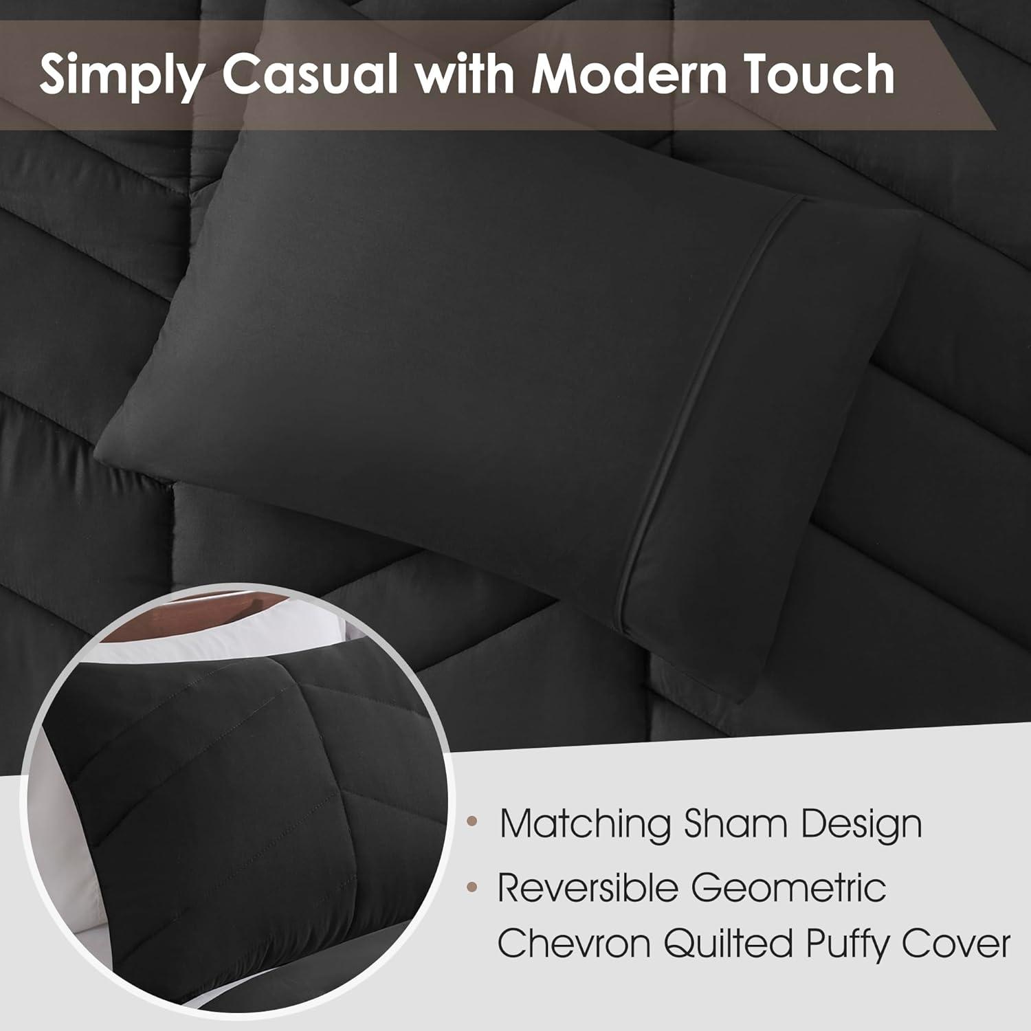 Intelligent Design Remy Quilted Chevron Comforter Set