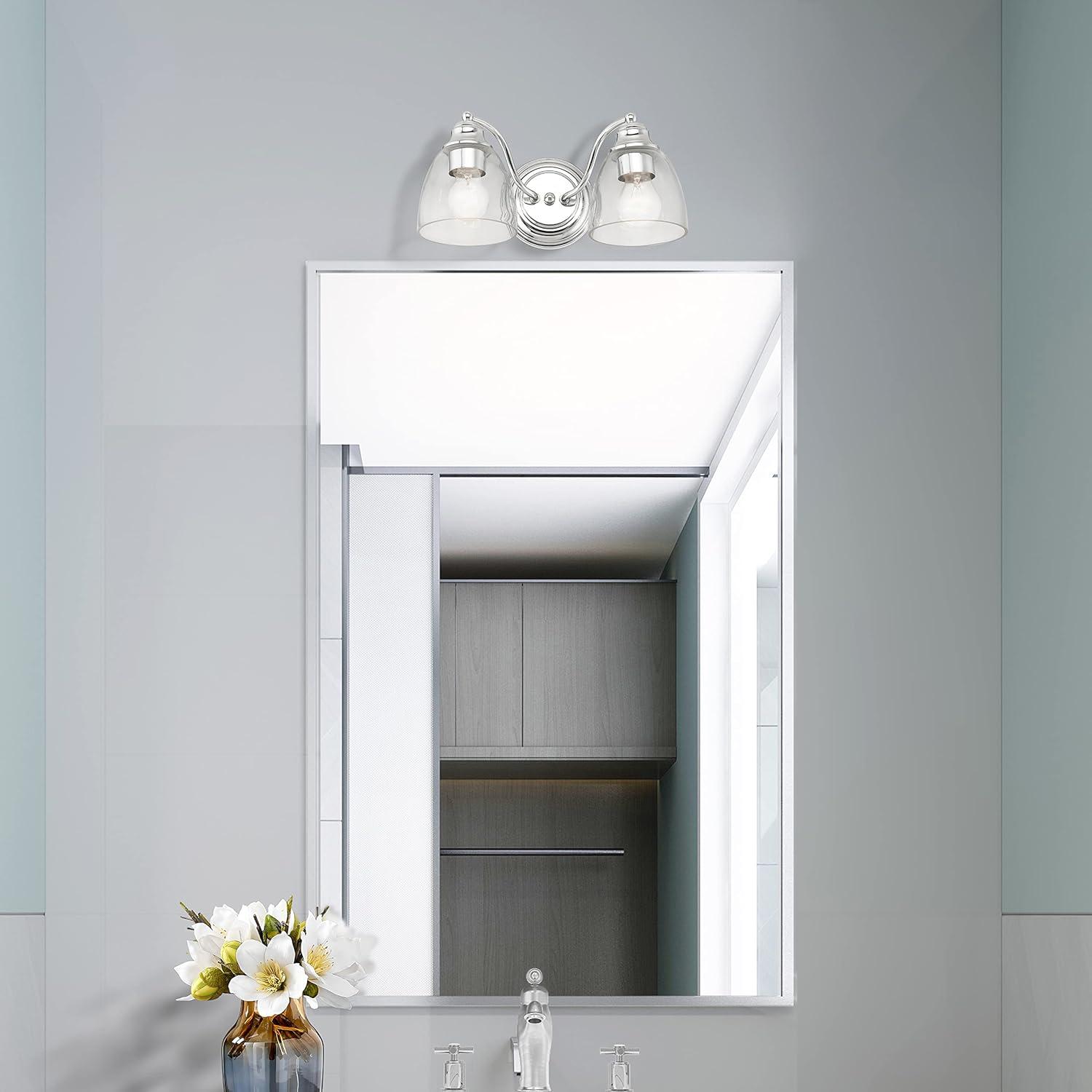 Livex Lighting Montgomery 2 - Light Vanity in  Polished Chrome