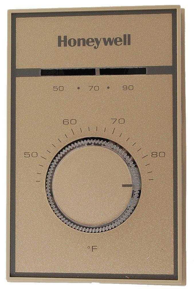 Honeywell New T651A3018 Medium Duty Line Voltage Thermostat, 44-86F, Replacement for T451A3005