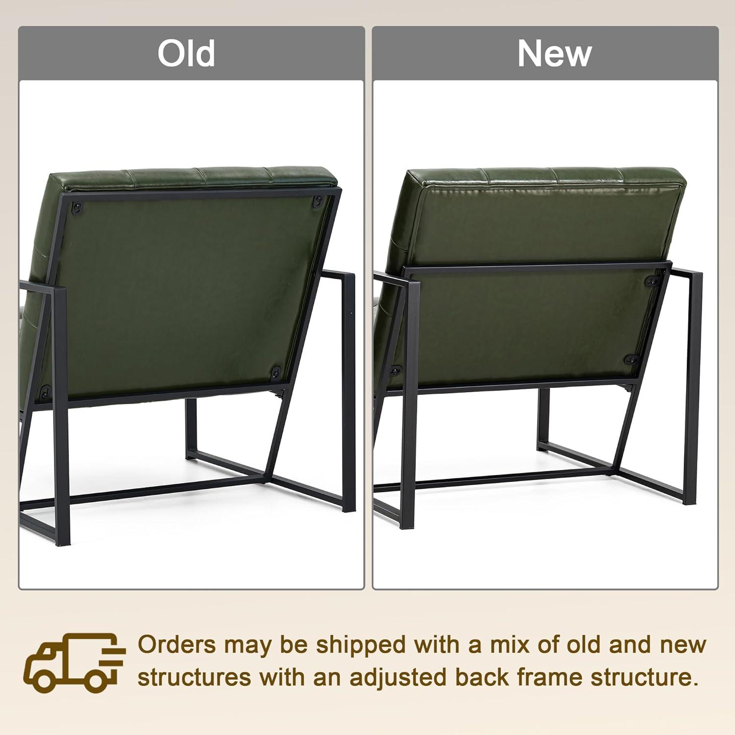 Billings Faux Leather Armchair