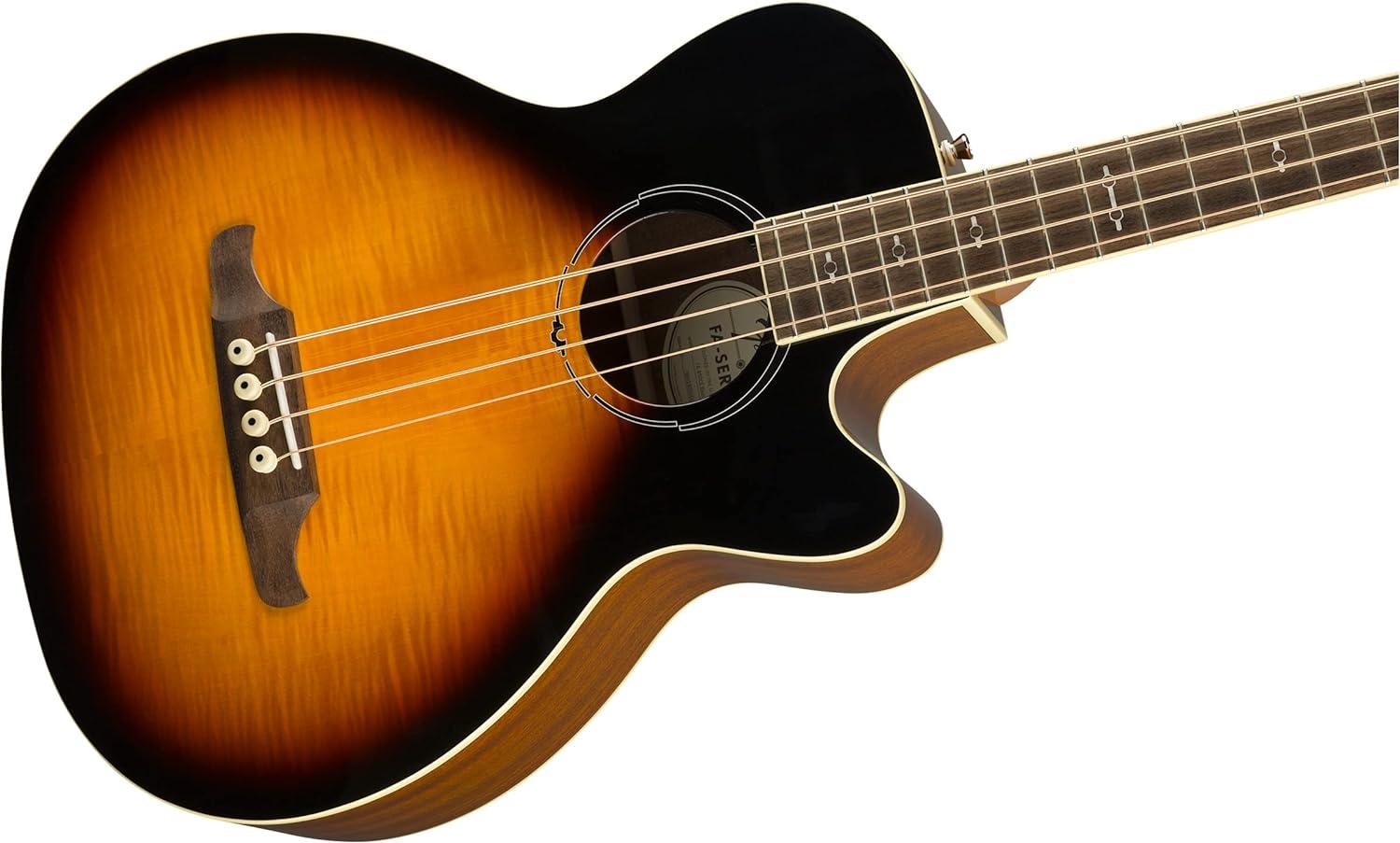 Fender FA-450CE Acoustic-Electric Bass Guitar (3-Color Sunburst)