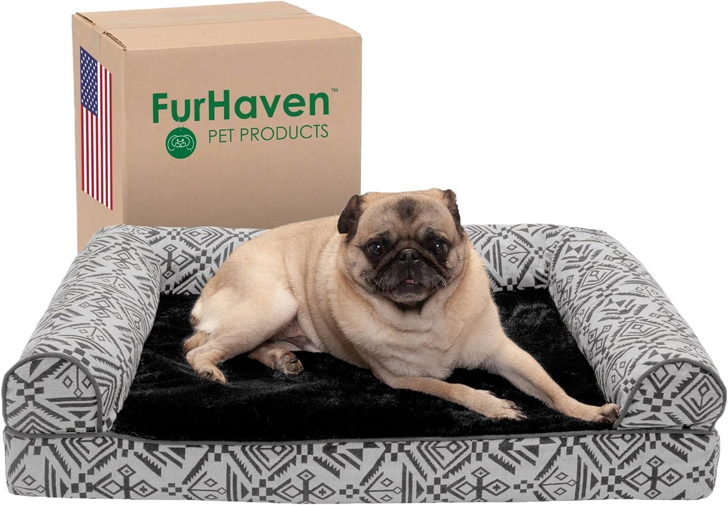 FurHaven Orthopedic Polyester Pet Bed