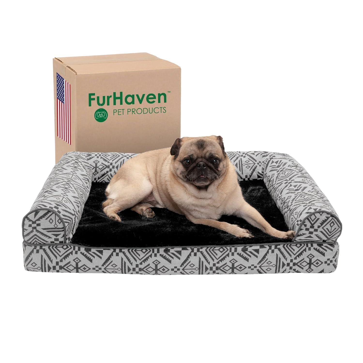 FurHaven Orthopedic Polyester Pet Bed
