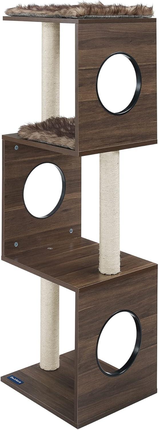 Sam's Pets Sheree Cat Tree 50" modern and easy clean