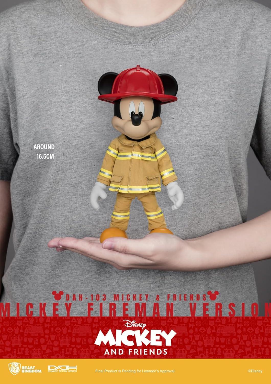 Mickey & Friends Mickey Fireman Version (Dynamic 8ction Hero)