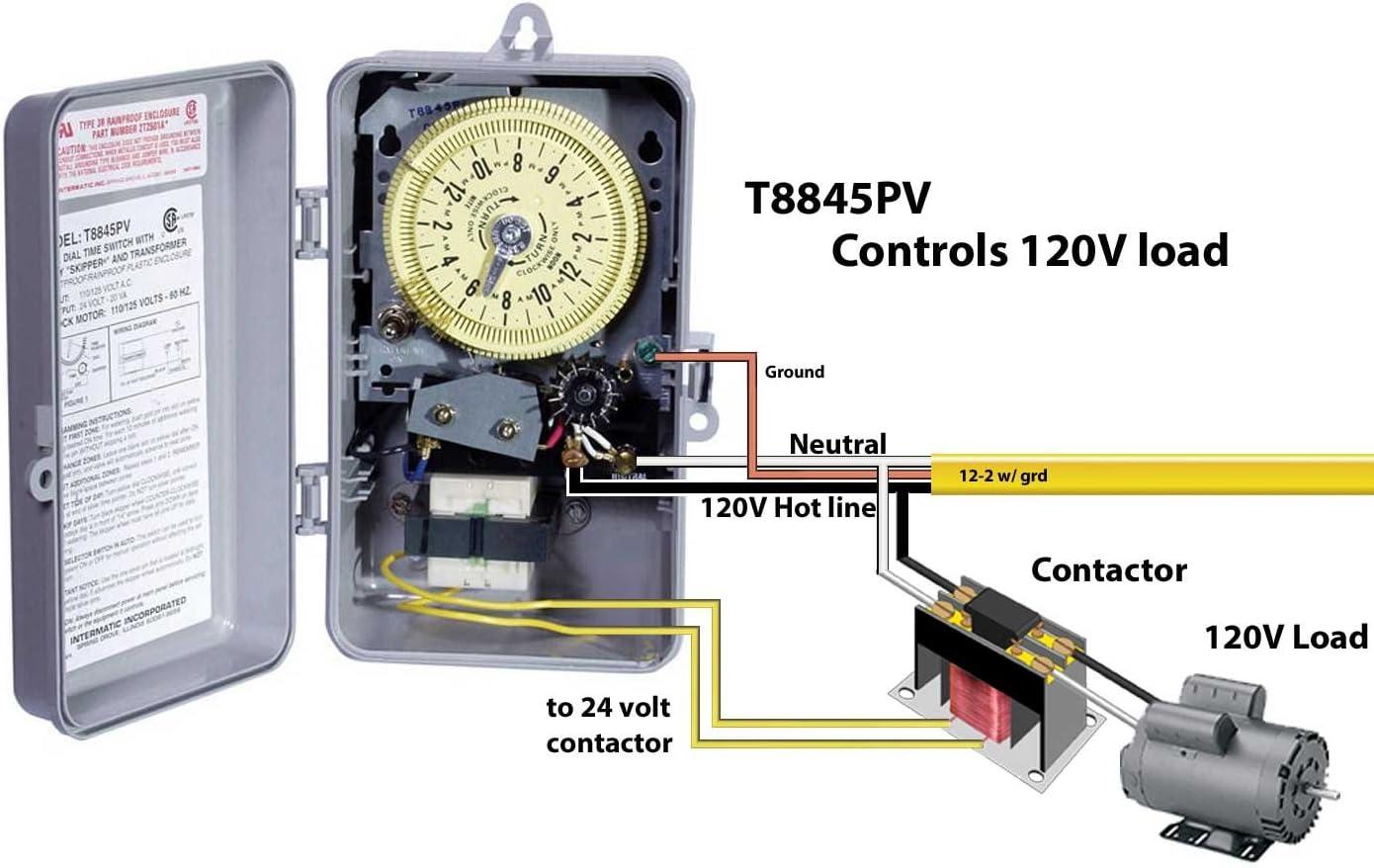 T8800 Series 125-Volt Input with 24-Volt Output Indoor/Outdoor Irrigation/Sprinkler Timer
