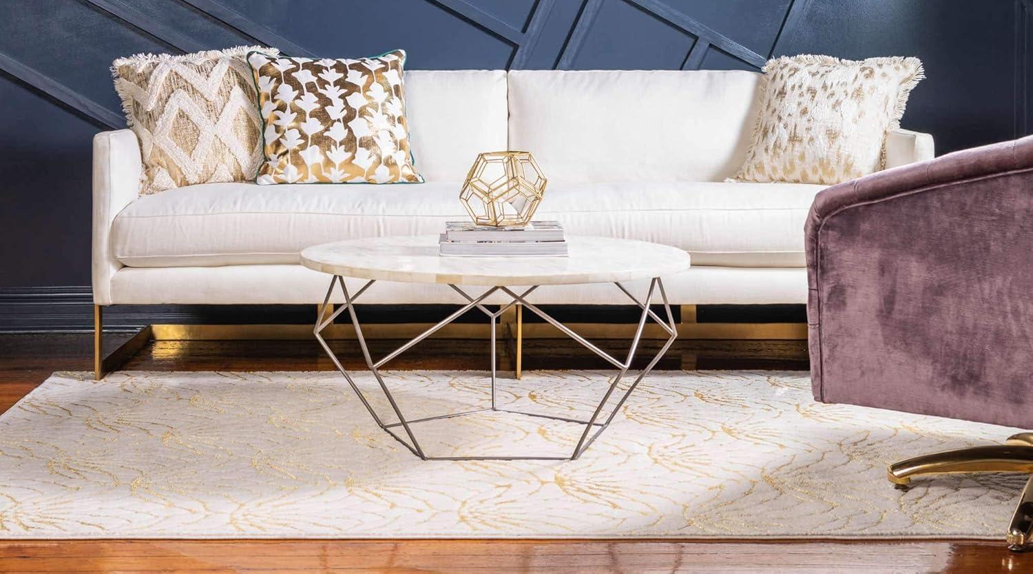 Marilyn Monroe Glitzy Geometric Rug