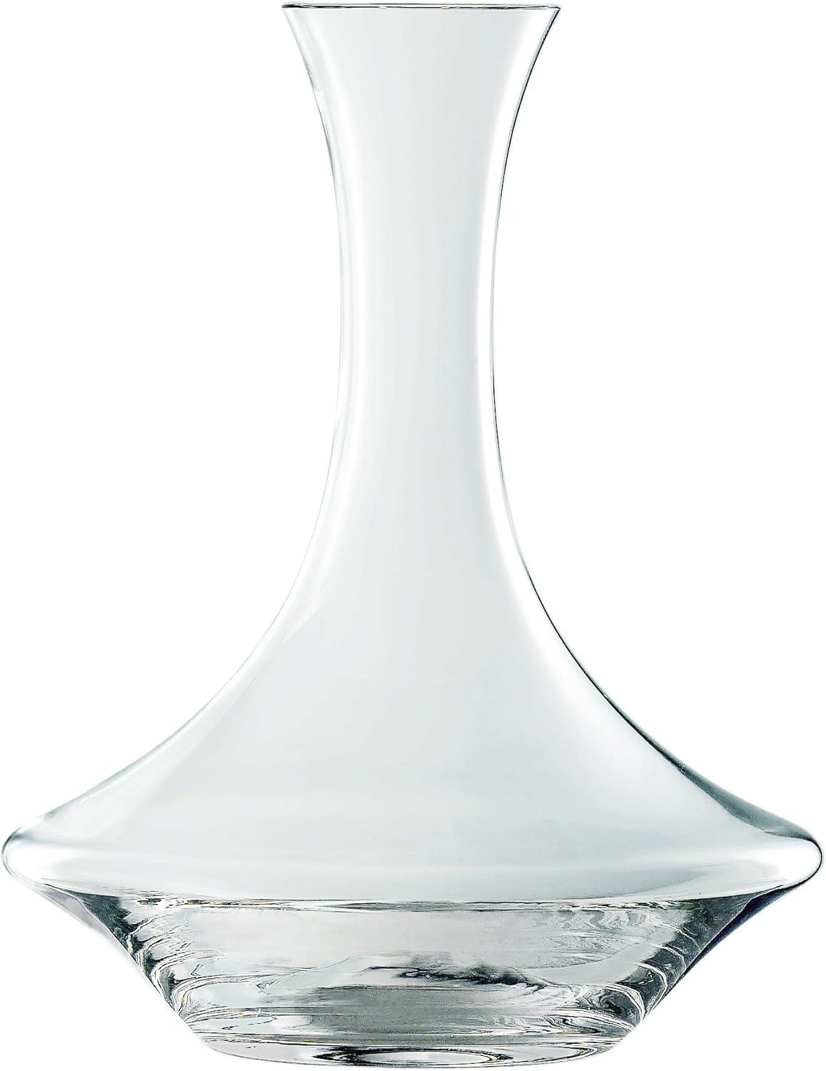 Spiegelau Authentis Decanter Set of 1, Made of Crystal, Modern Wine Decanter, Dishwasher Safe, Professional Quality Wine Gift - 1.0 L/35.3 oz, Clear