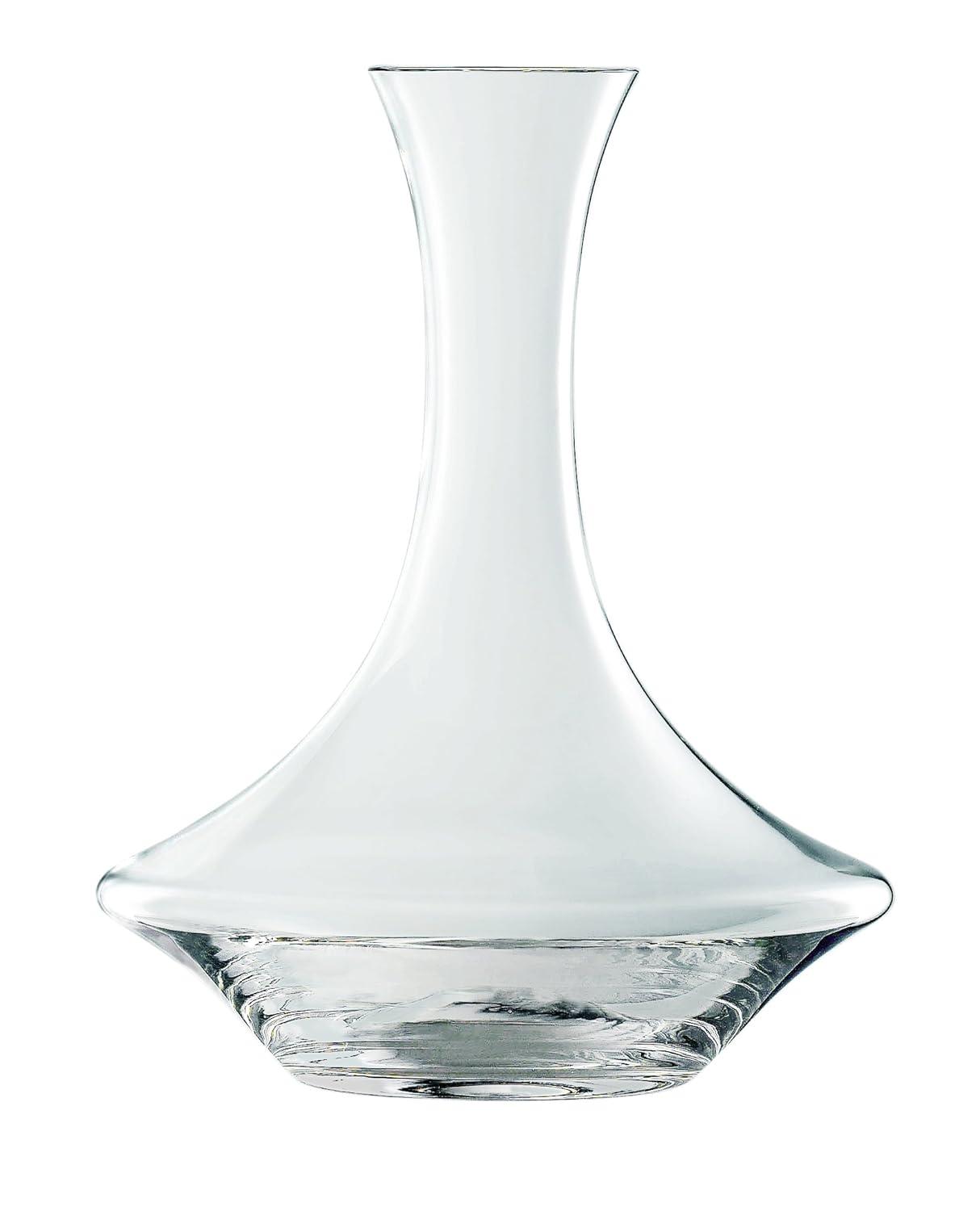 Spiegelau Authentis Decanter Set of 1, Made of Crystal, Modern Wine Decanter, Dishwasher Safe, Professional Quality Wine Gift - 1.0 L/35.3 oz, Clear