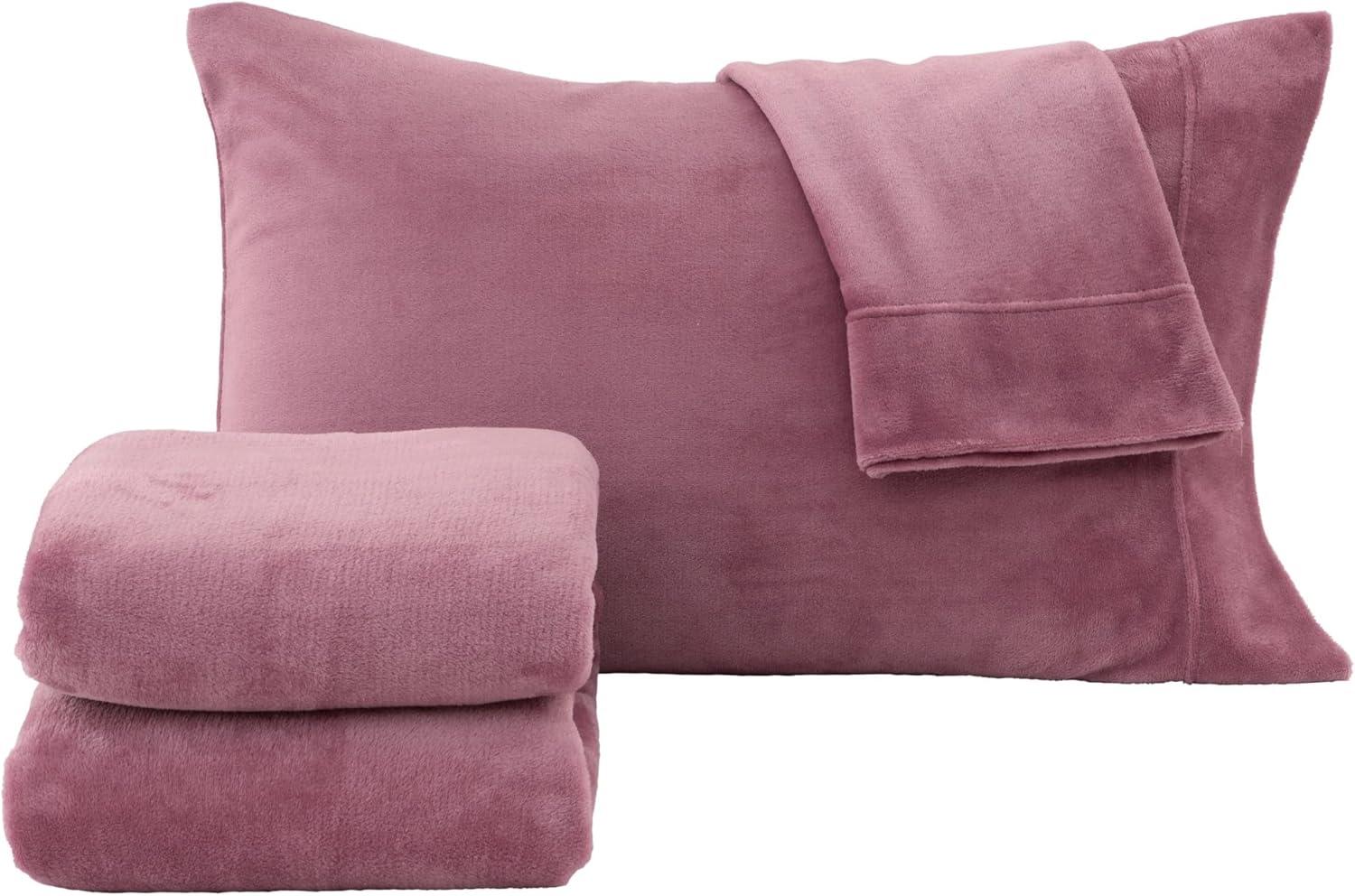FreshFolds Ultra Soft Micro Plush Velvet Solid Sheet Sets & Reviews | Wayfair