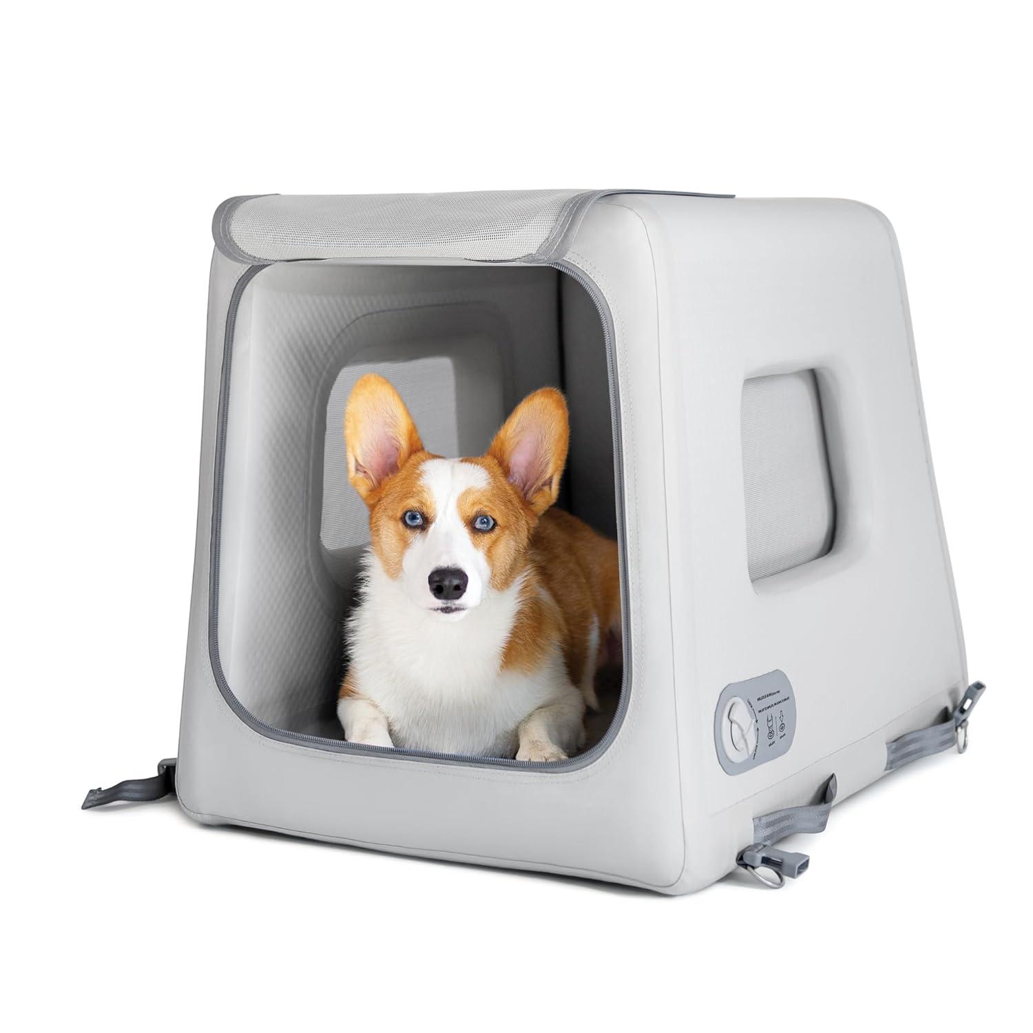 Enventur Kennel; Large; Grey