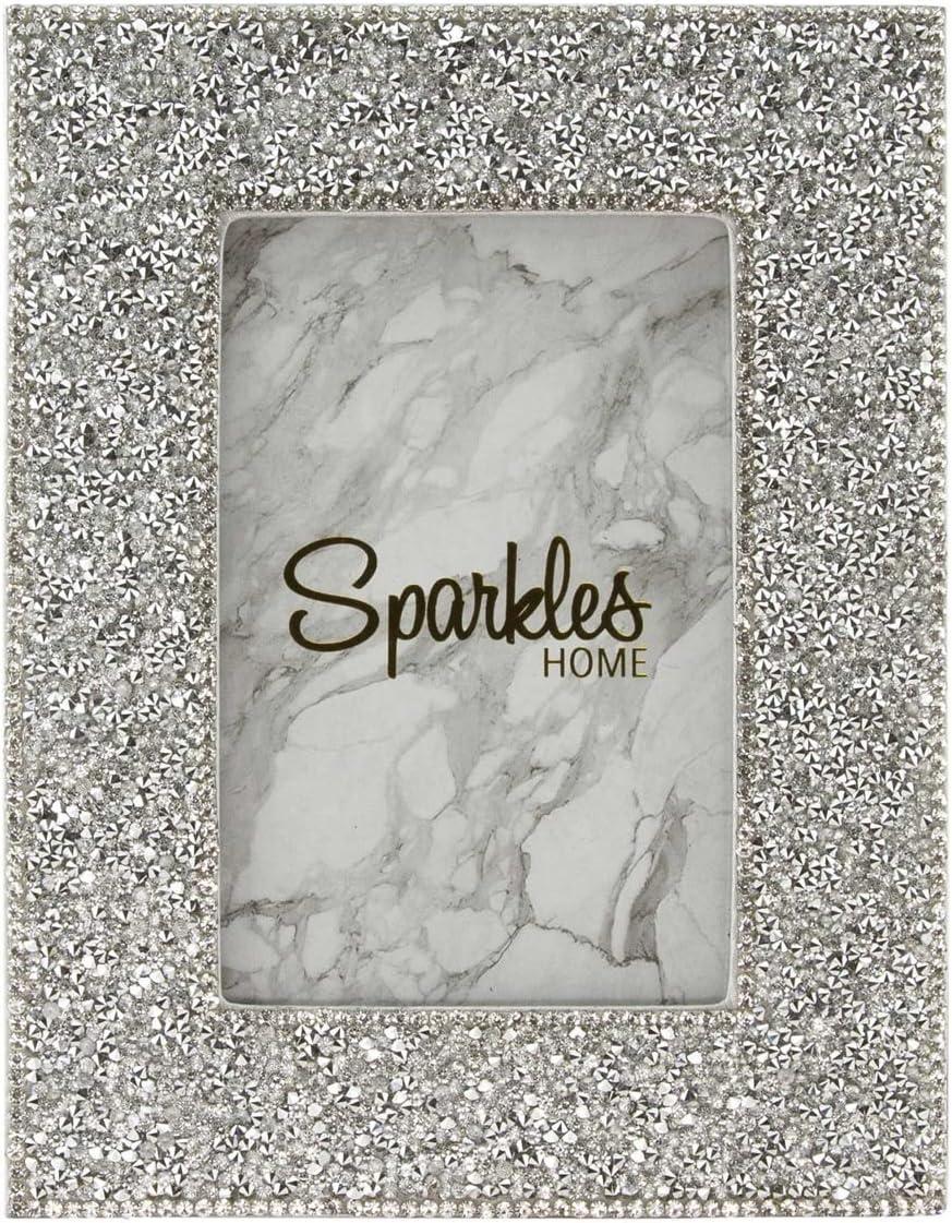 Sparkles Home Luminous Picture Frame in Silver