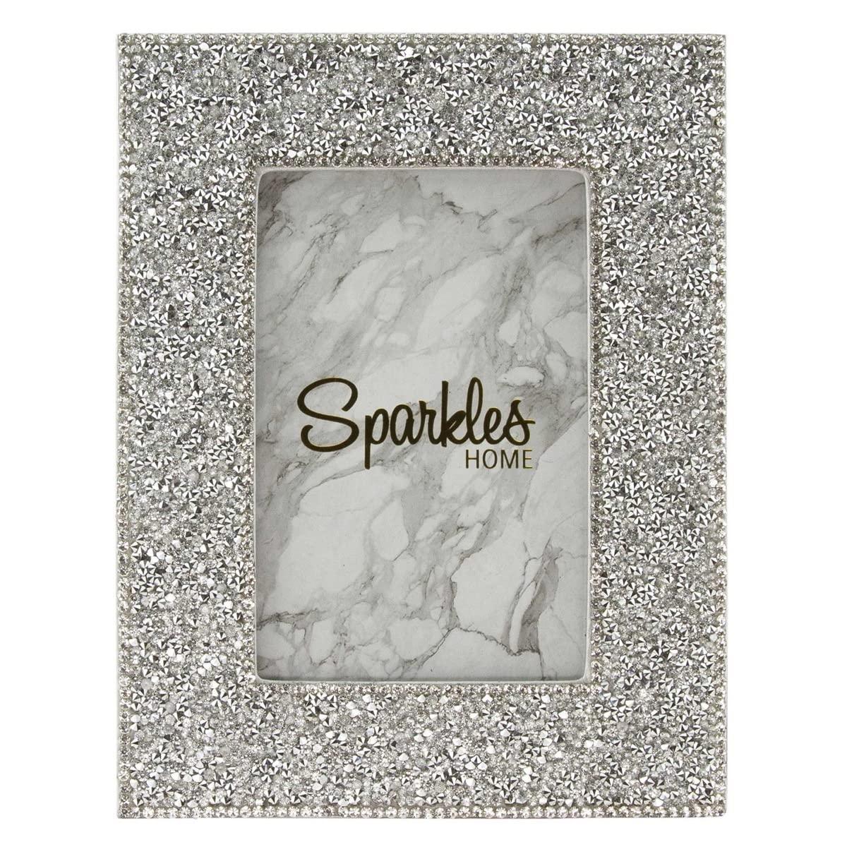 Sparkles Home Luminous Picture Frame in Silver