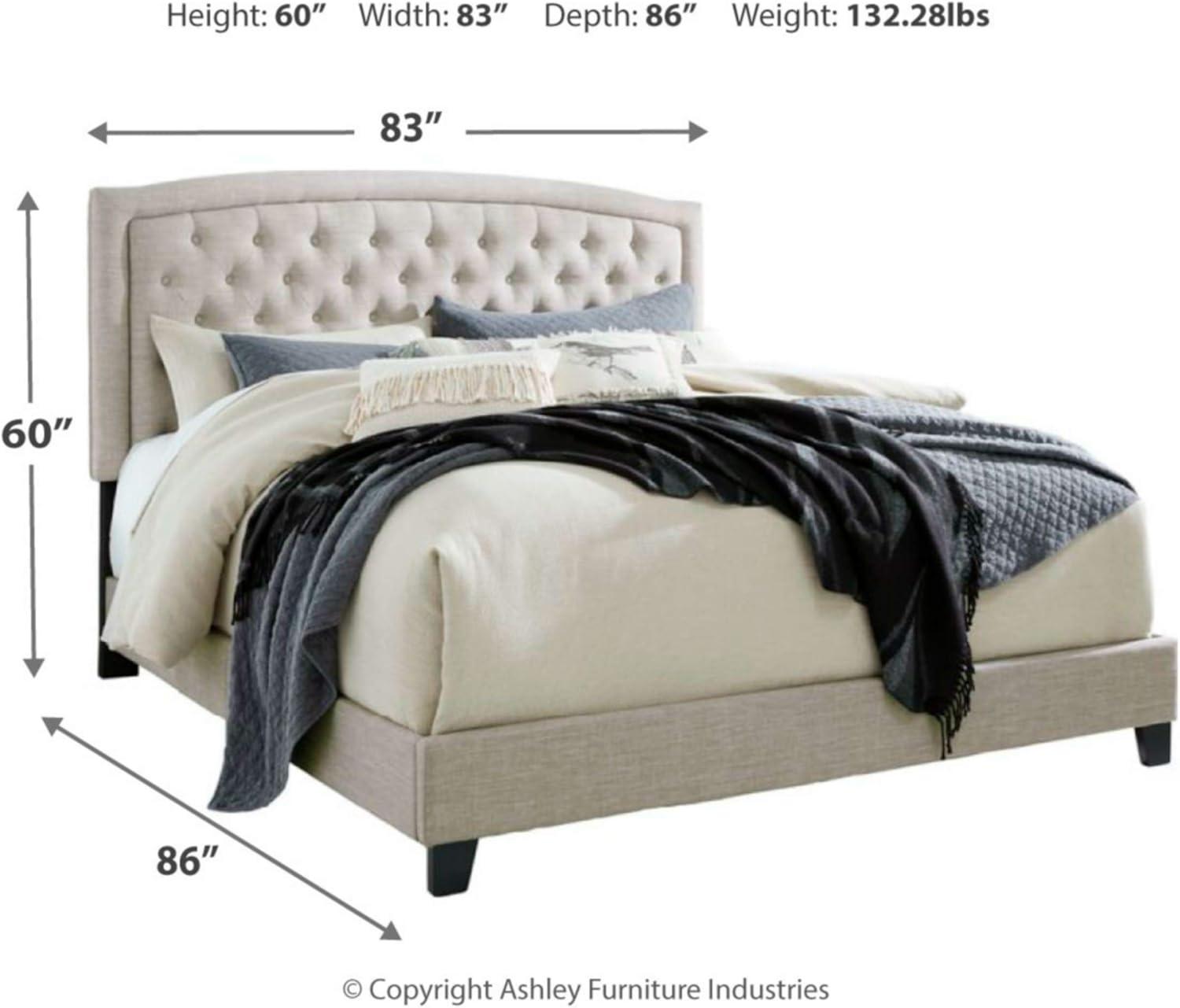 King Jerary Upholstered Bed Gray - Signature Design by Ashley