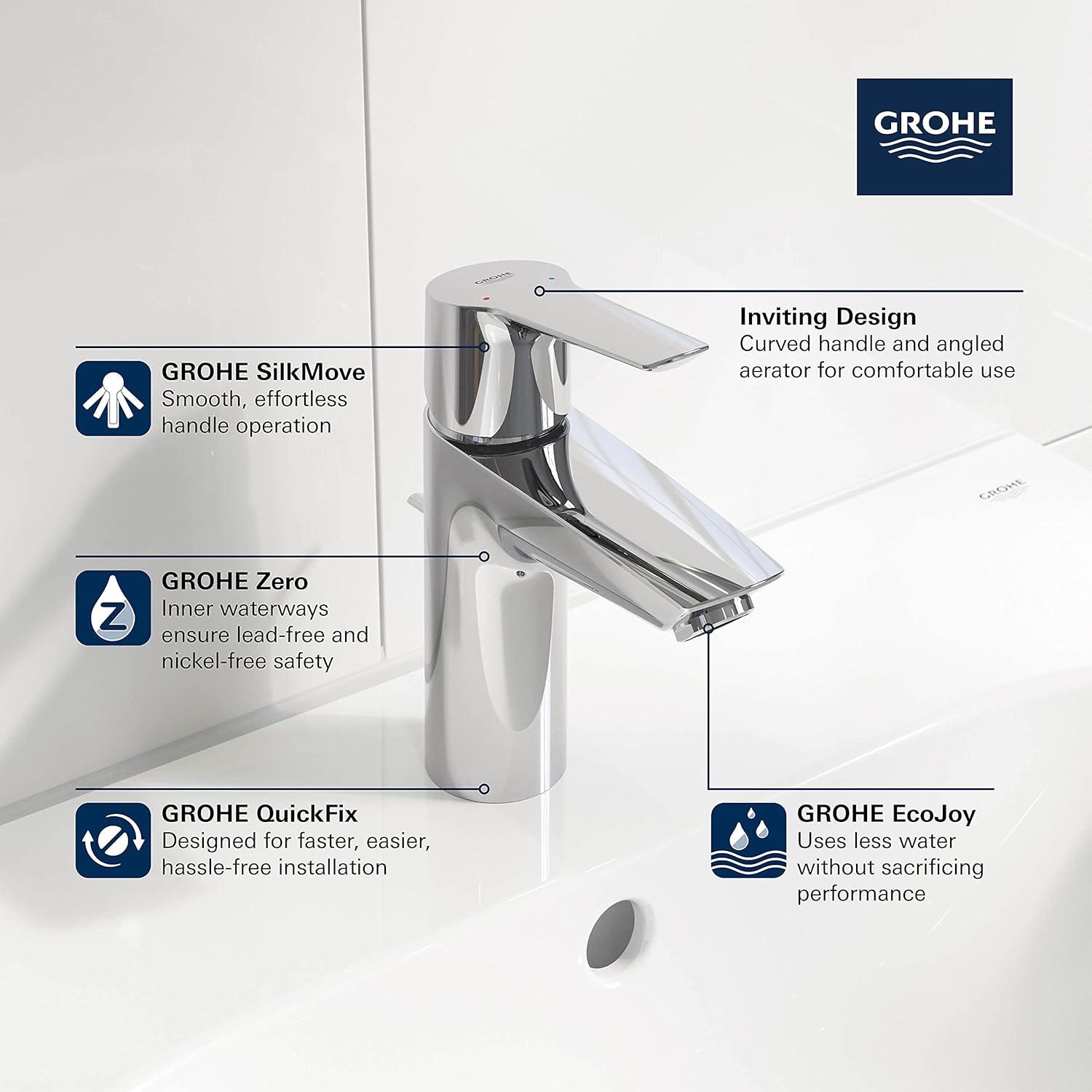 Eurosmart® Single Hole Bathroom Faucet