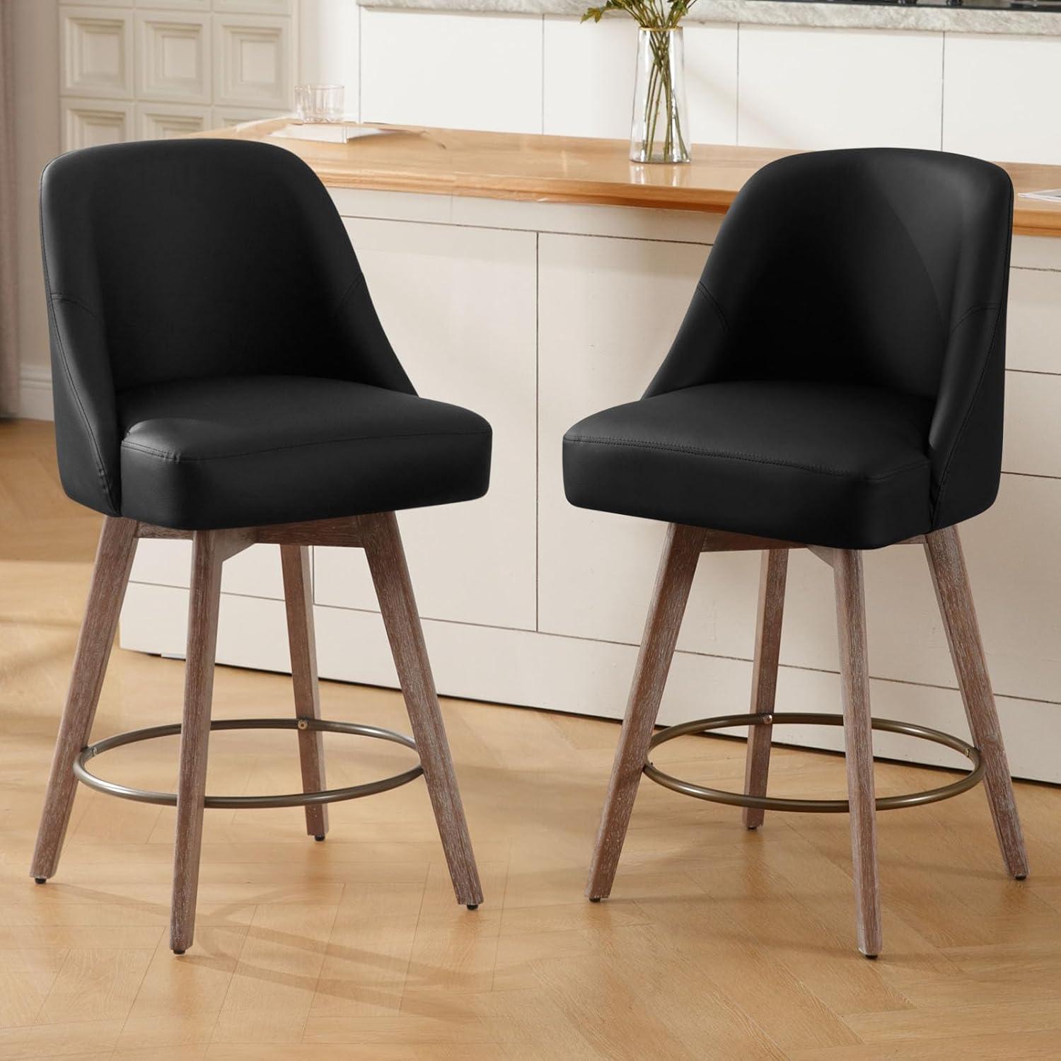 Kishmat Swivel 26'' Counter Stool