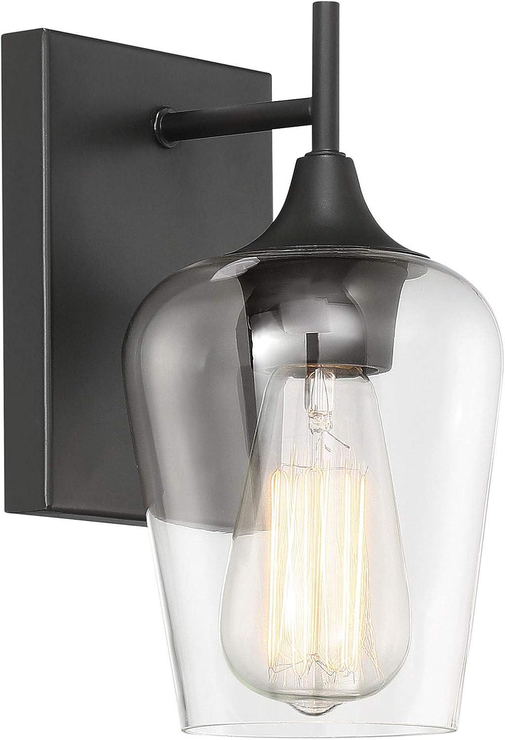 Savoy House Octave 1 - Light Wall Light in  Black