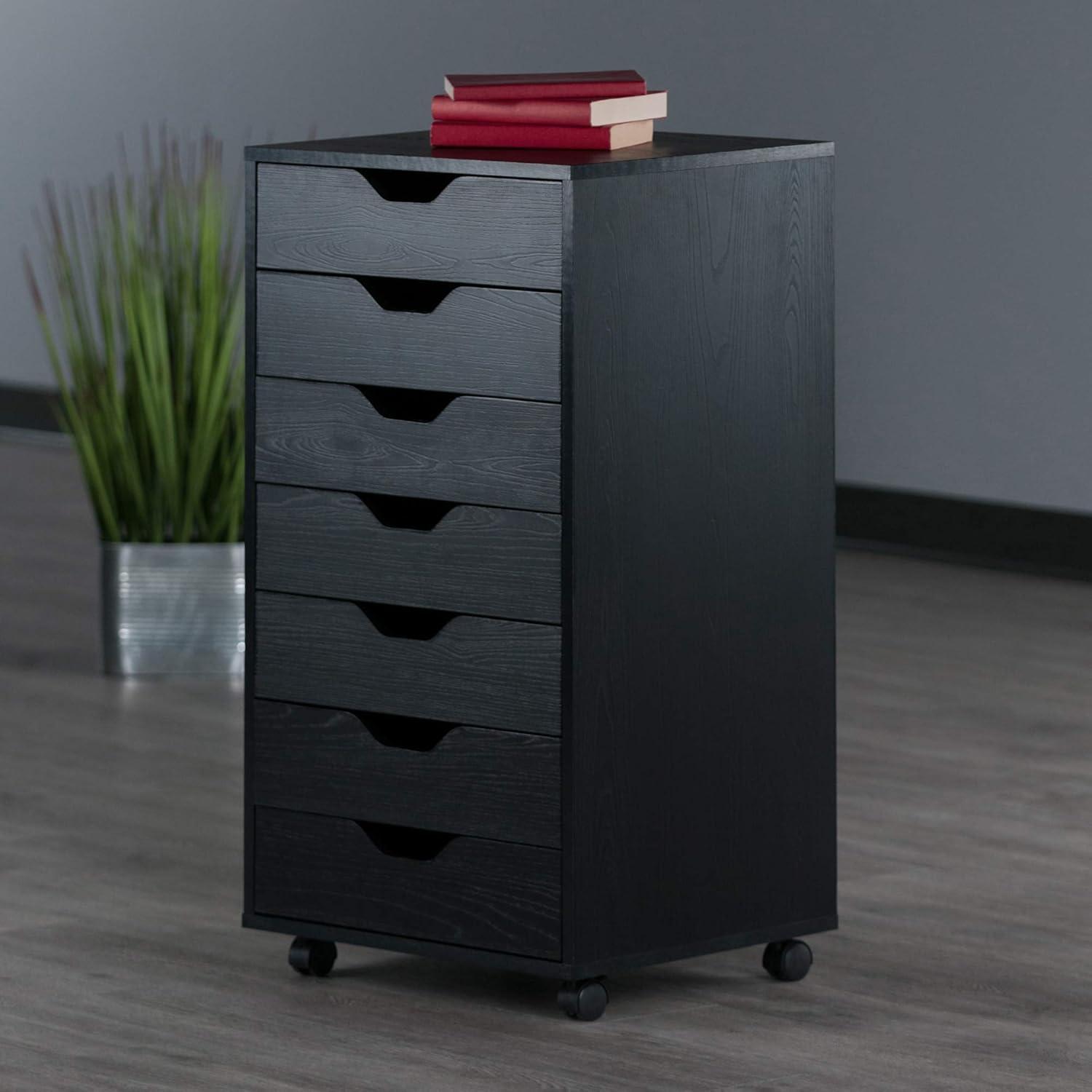 Halifax 7 Drawer Cabinet with Casters - Winsome