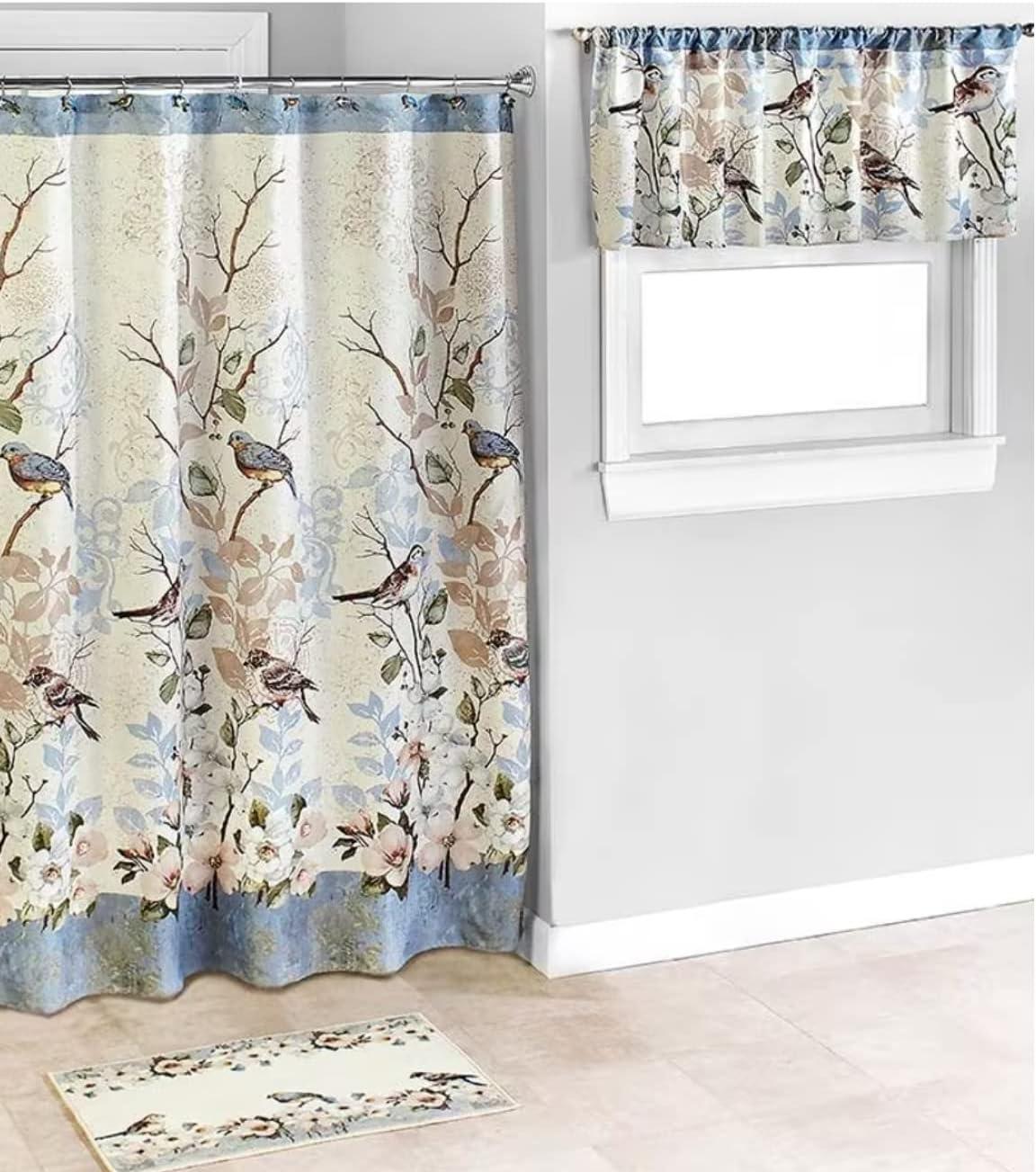 Bluebird Bath Collection - Valance