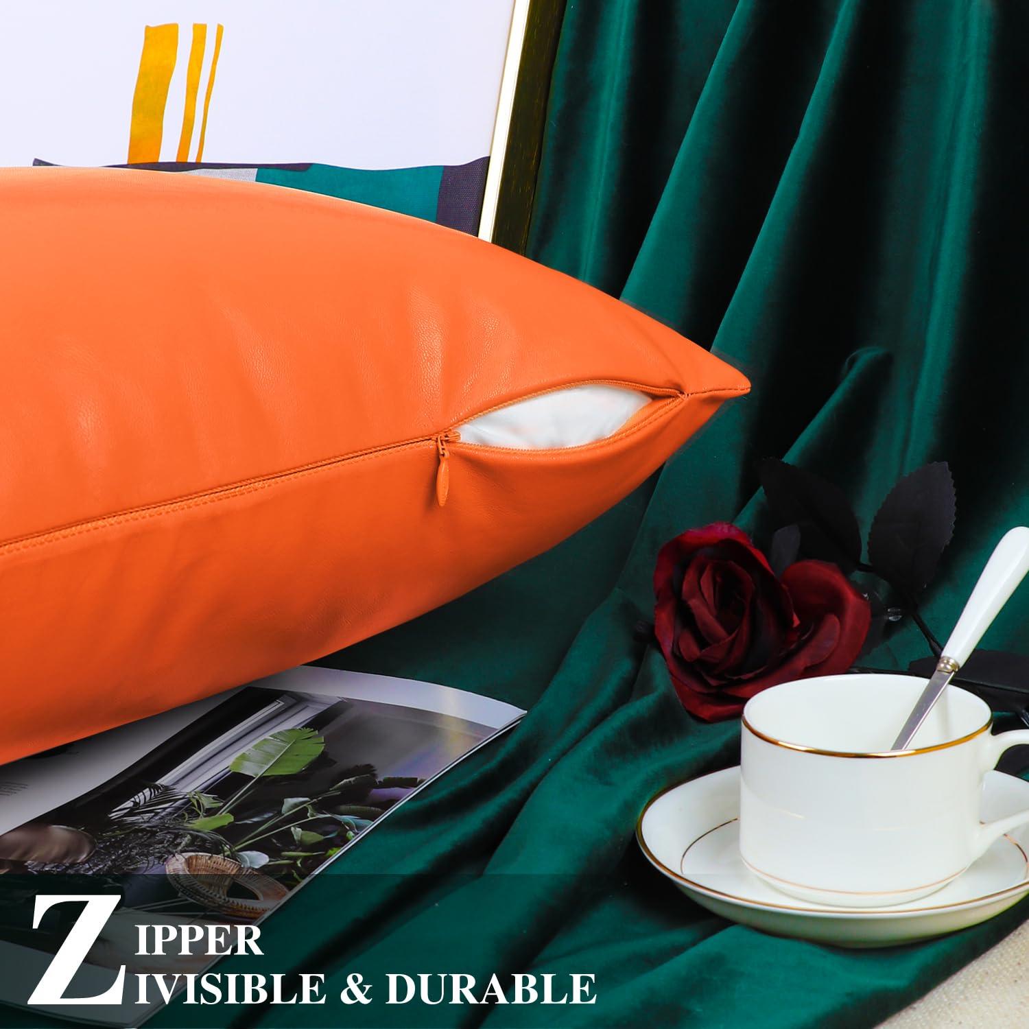 Deconovo Velvet Reversible Pillow Cover (Set of 2)