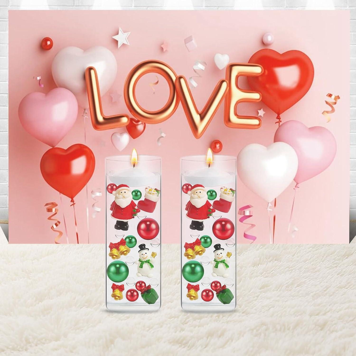 6000 Pieces Holiday Party Vase Filler Pearl Suspension Filler Vase Holiday Party Pearl Decoration Party,Table Centerpieces Party Decorations Fits 4 Vases