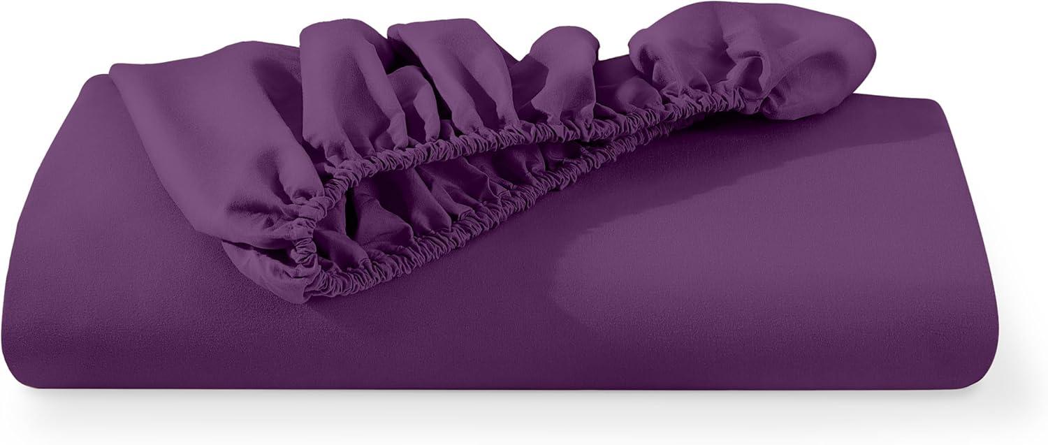 Bare Home Microfiber Fitted Sheet