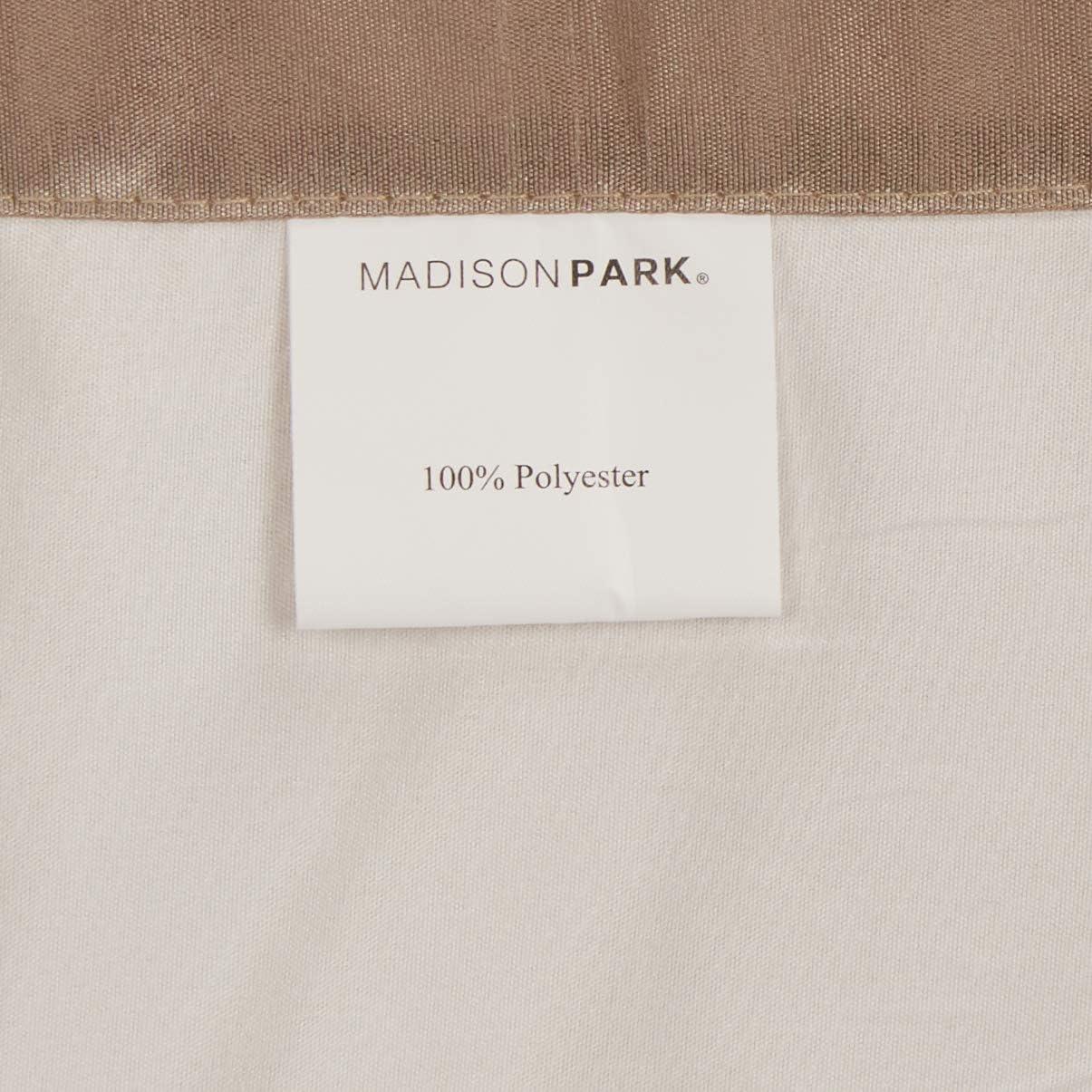 Madison Park Amherst Polyoni Pintuck Single Window Valance