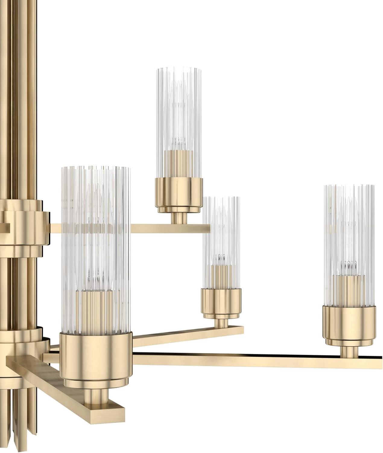 Gatz 9 Light 2-Tier Candle Style Classic / Traditional Chandelier