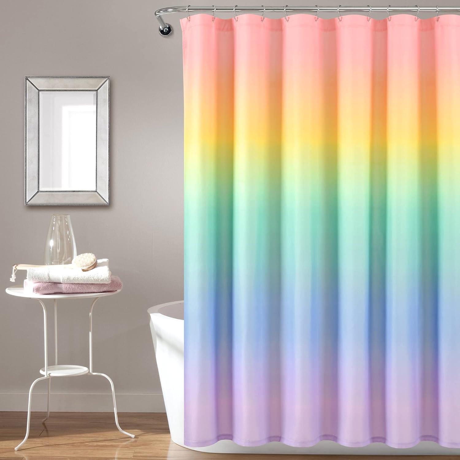 Lush Decor Ombre Shower Curtain