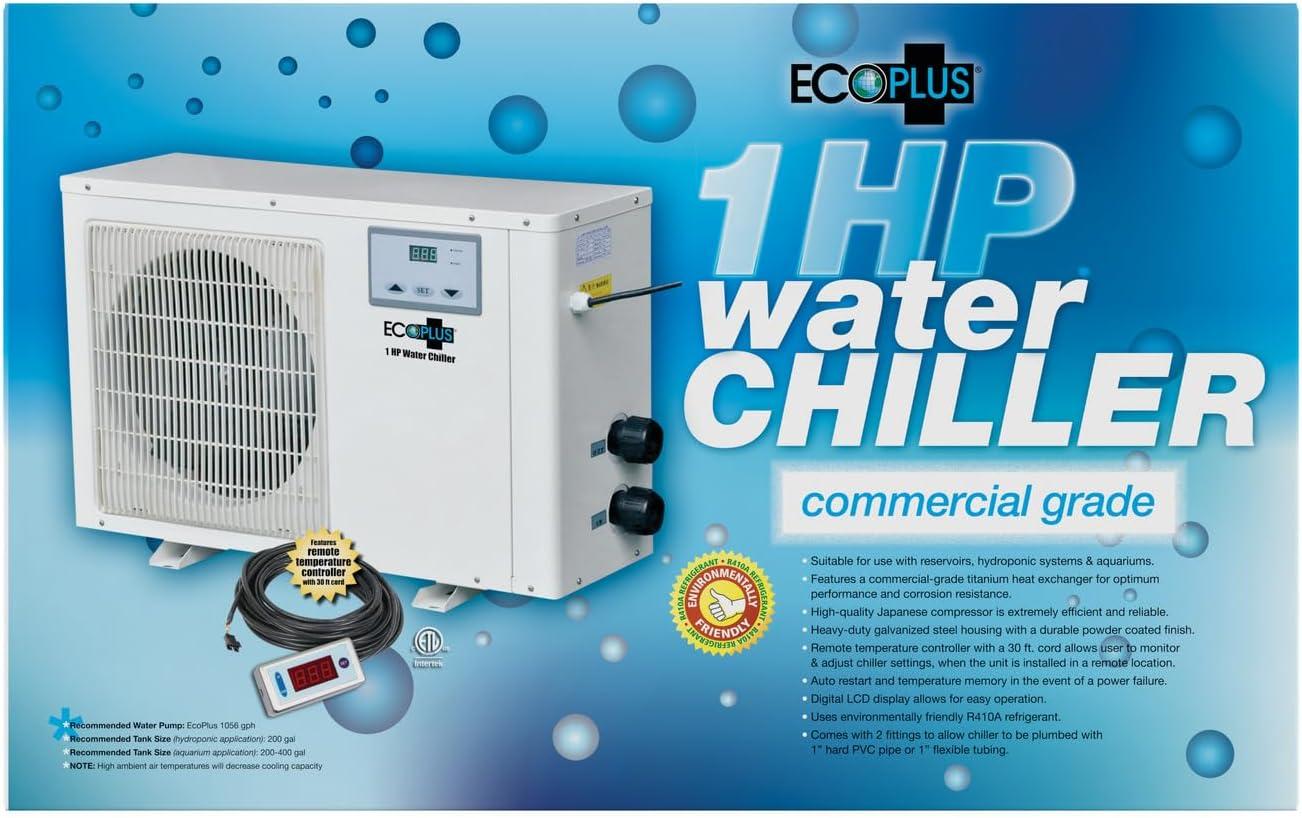 EcoPlus Commercial Grade Water Chiller 1HP