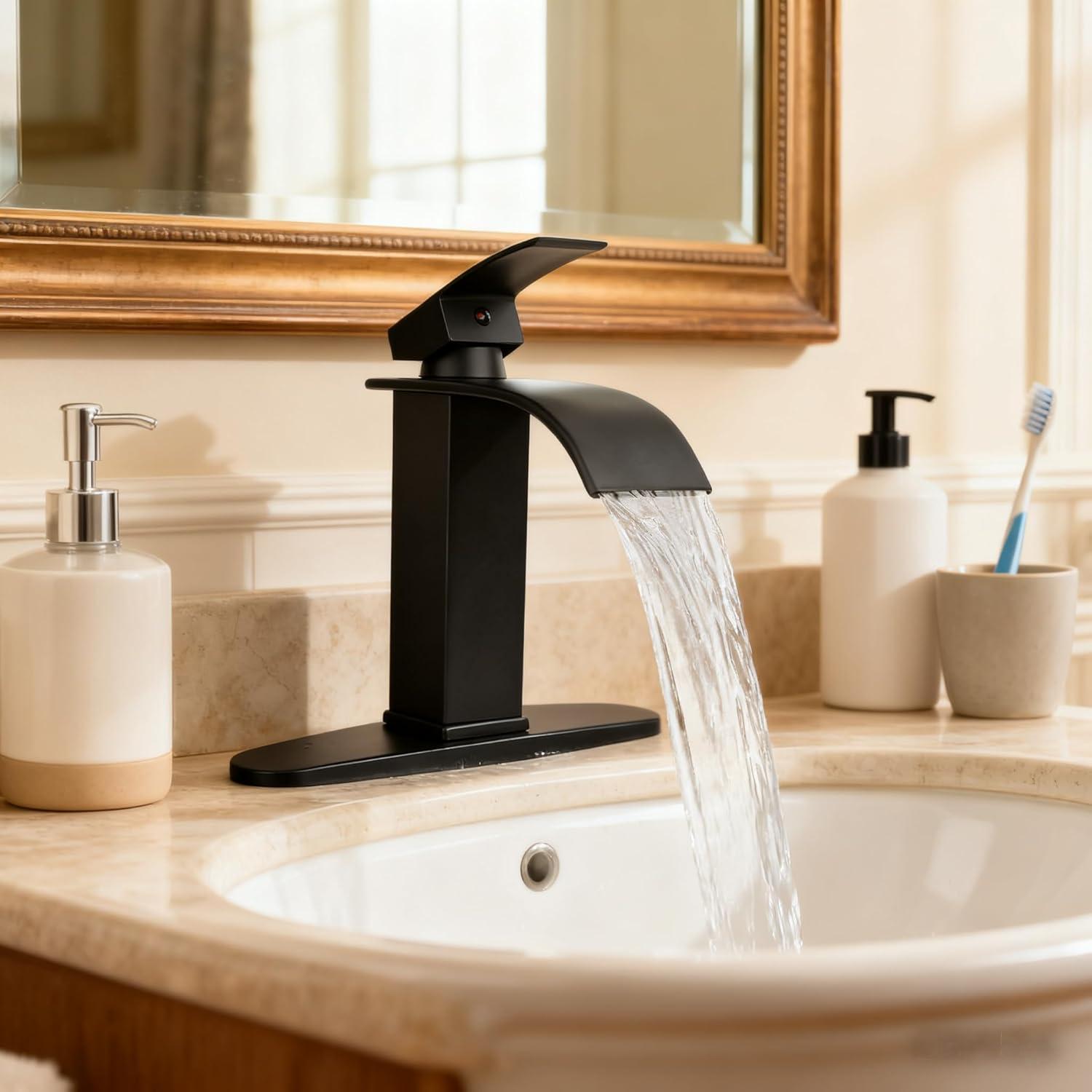 Single-Hole Single-handle Bathroom Faucet