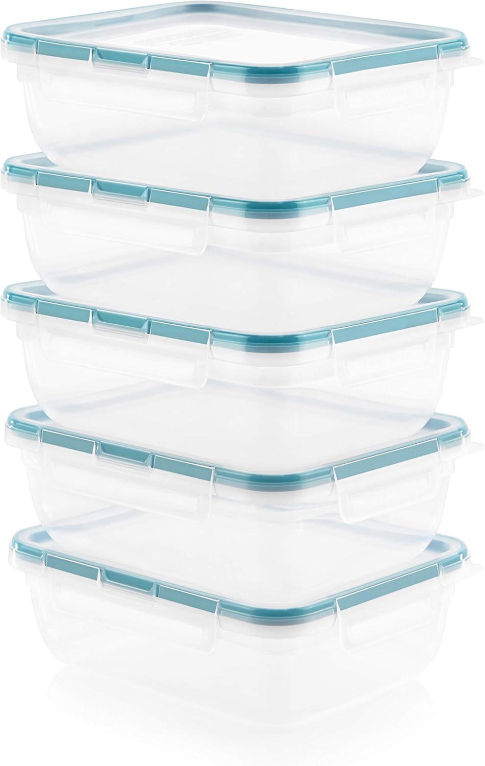 Snapware Total Solution 10-piece Plastic Rectangle Food Storage Set