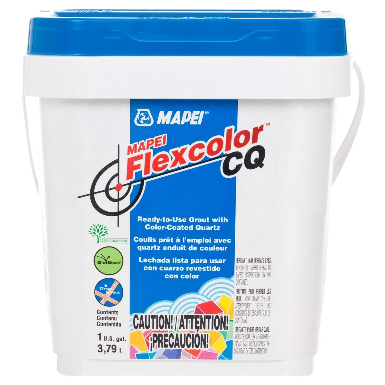 MAPEI Flexcolor CQ Black #5010 Sanded Acrylic Premix Grout (1-Gallon)