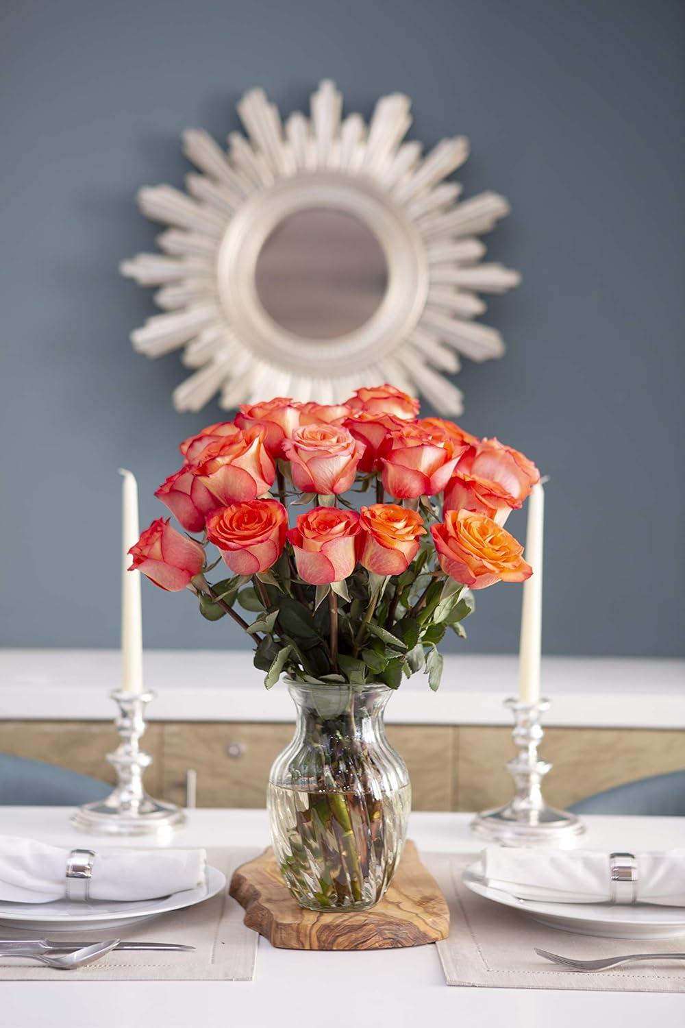 KaBloom :18 Orange Roses, Next-Day Delivery, Gift for Every Occasion.
